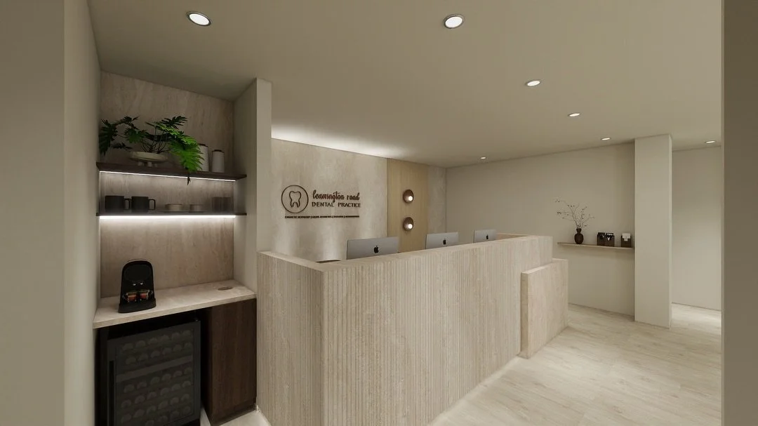 We recently finished designing this stunning Japandi style reception for a dental and aesthetics practice. This will be wrapped up in a couple of months, super excited to see it all come together! 

#dentist #reception #interiordesign