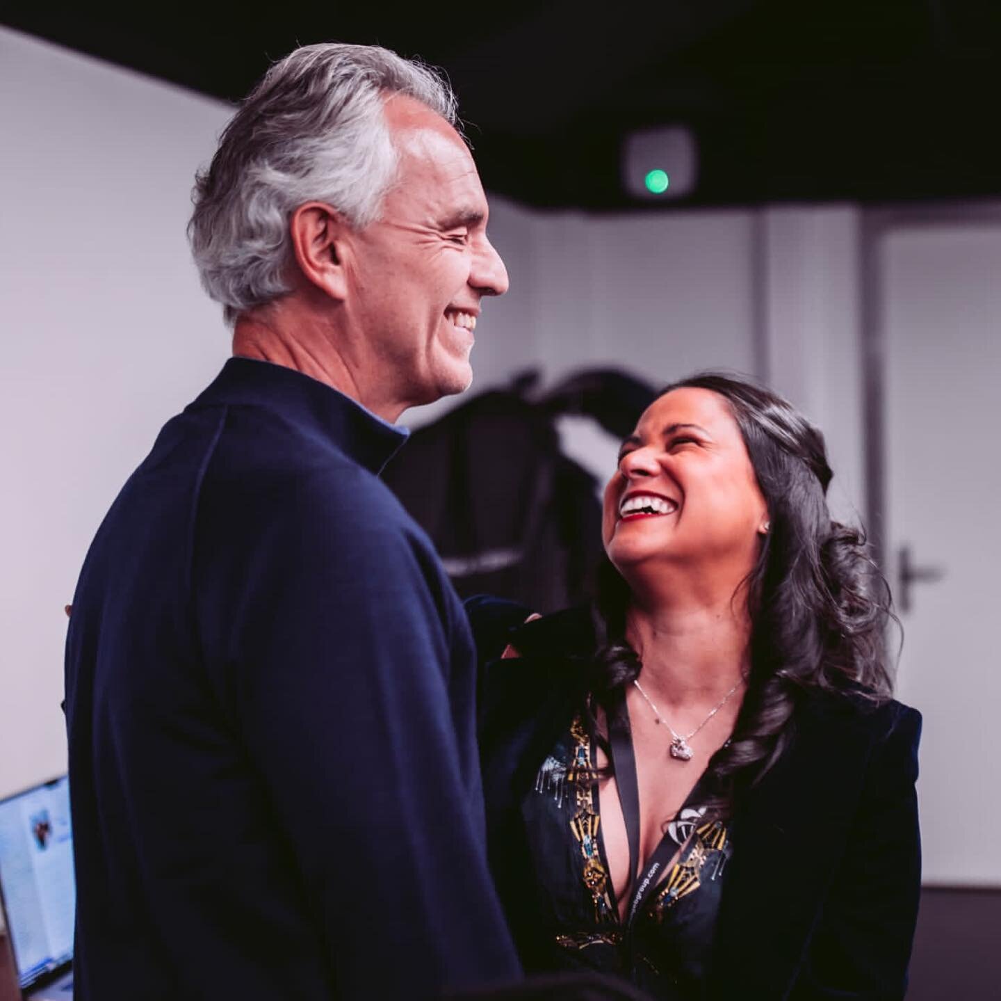 My heart is so full of gratitude. Last night I attended @andreabocelliofficial concert at the Hallenstadion in Z&uuml;rich. 

I was so fortunate to reconnect with Maestro, and he remembered me from the 2022 Australian Tour. One of the first things he