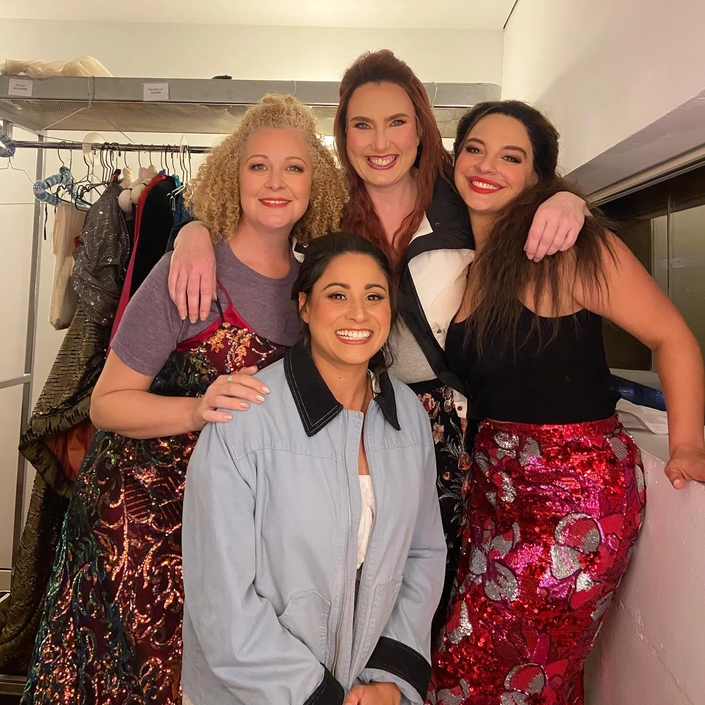 Mica&euml;la trying to be cool and &lsquo;hang out&rsquo; with the smugglers&hellip; clearly missed the memo about not wearing sequins!

#Carmen #Bizet #intervalvibes #wannabe #stagelife #backstage #behindthescenes #opera

@operaaustralia