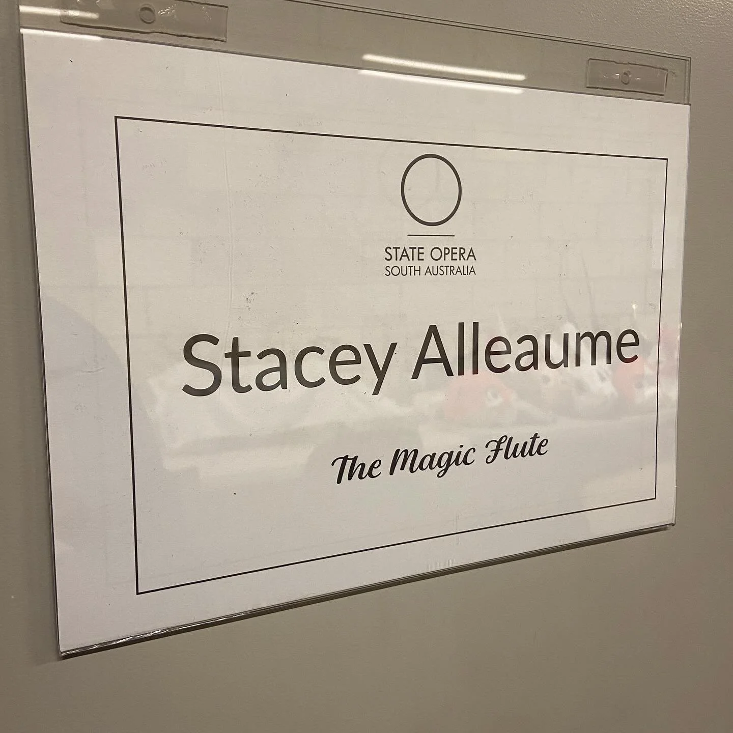 Jumping in as Pamina for State Opera South Australia&rsquo;s opening night of The Magic Flute!! Having sung the role many times in English, this is my first time in GERMAN; with just 48 hours to learn and memorise it (including staging). A little ins