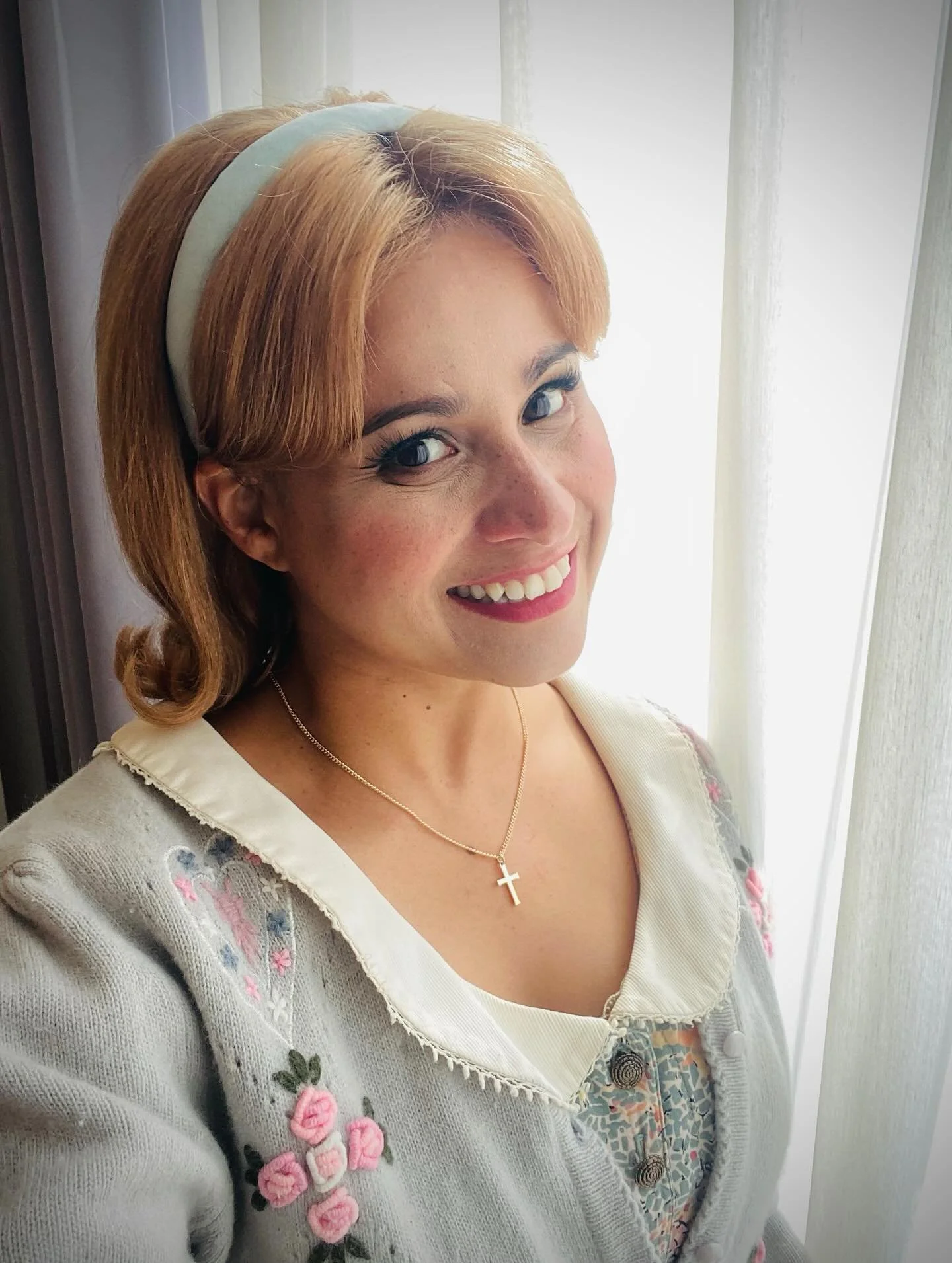 She&rsquo;s baaaaack! Meet Gilda, the strawberry blonde ❤️ General dress rehearsal of Rigoletto today @nationaltaichungtheater 🤡 🚗 

💇🏽&zwj;♀️ 💄 @vitasl_mua @tsai_wan_chi 

@mkimpresari @marcin.kopec.mki