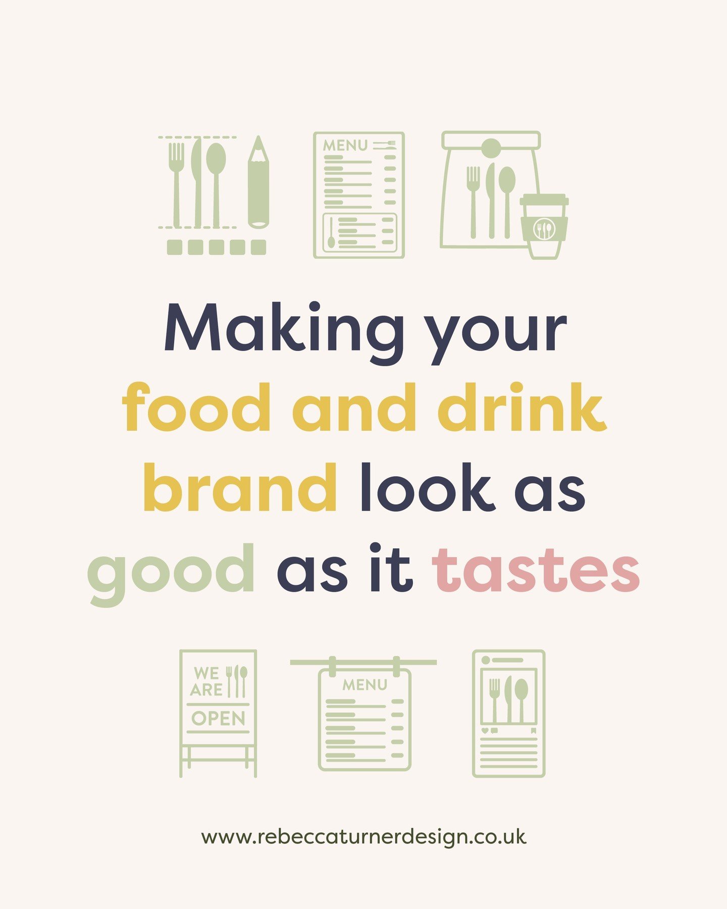 As a graphic designer my mission is to ➡ create branding, packaging and marketing which makes your food and drink brand look as good as it tastes. I do this through thoughtful design that visually reflects your food and drink, ultimately creating mem