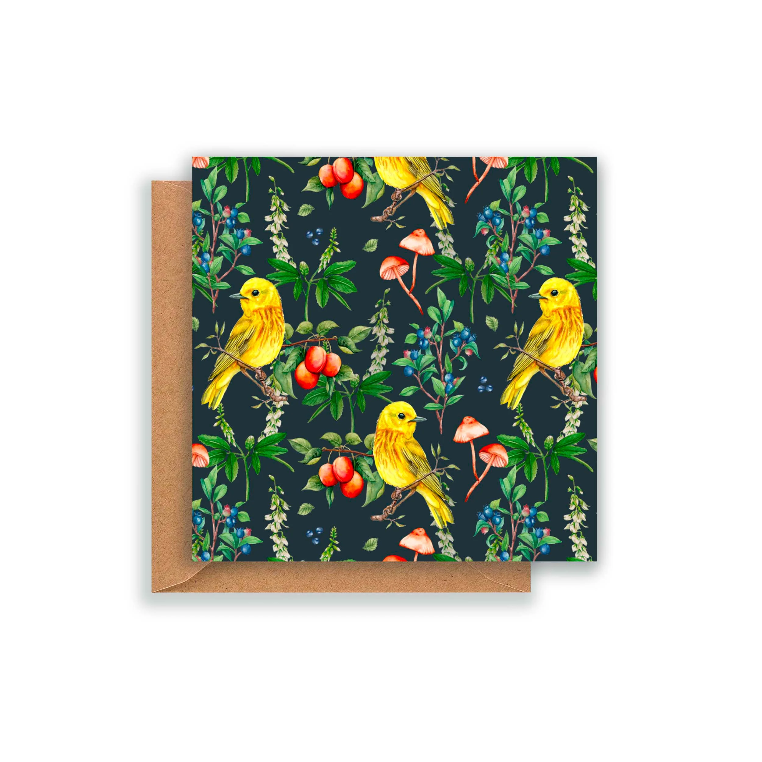 PARULINES | Mini carte de souhaits