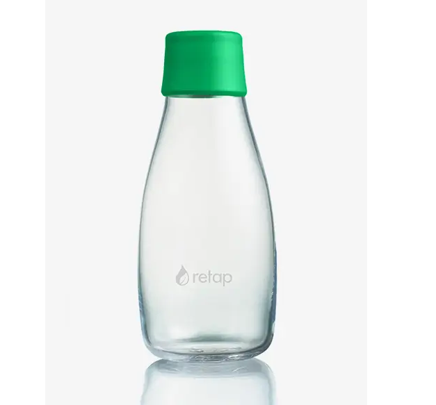 Retap Glass Drink Bottles - 300mL