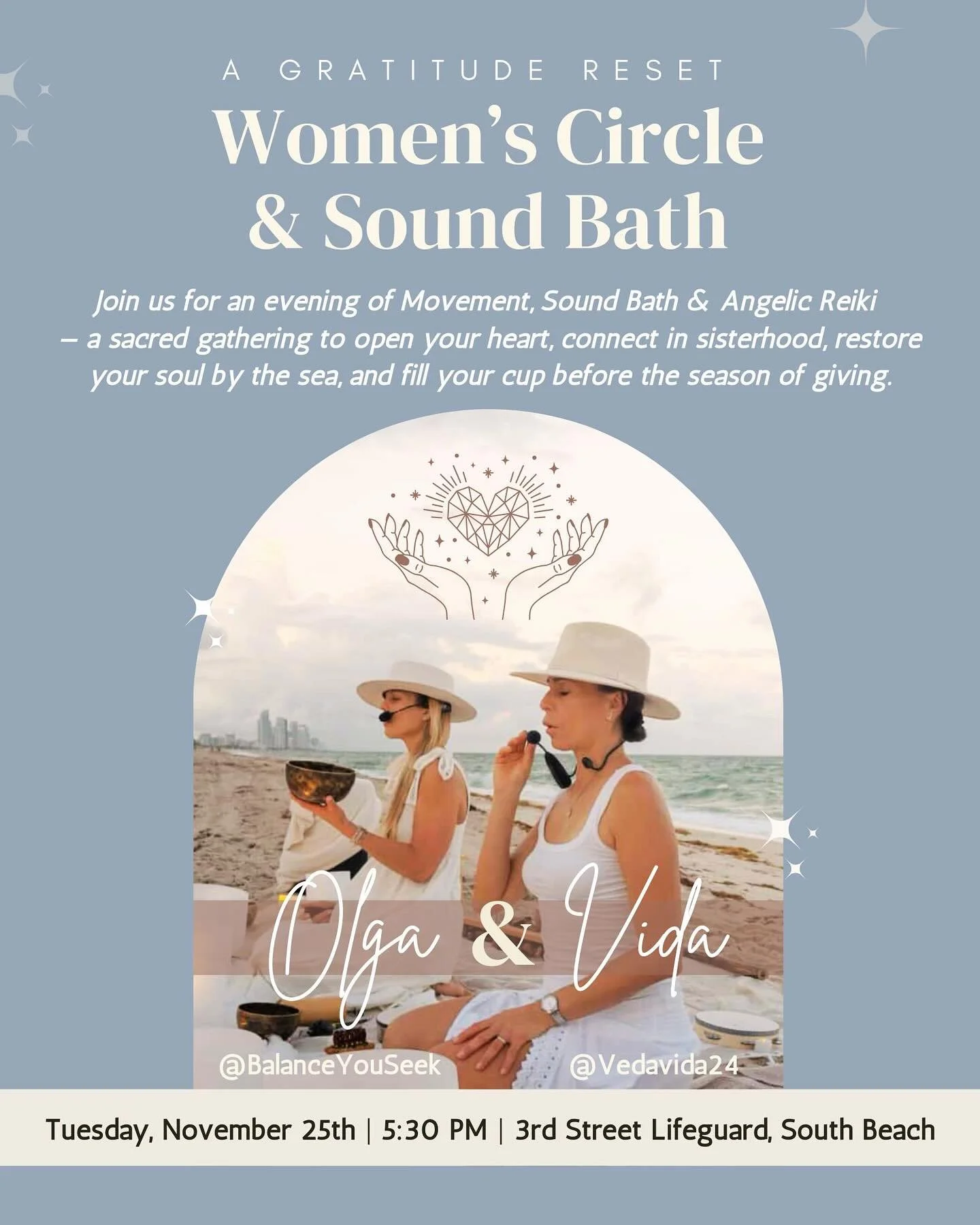 As women, we pour so much of ourselves into others, and as the holidays approach, we tend to give even more. We care, nurture, hold, and support&hellip; often forgetting to refill our own cup.

This evening is your invitation to pause, breathe, and c