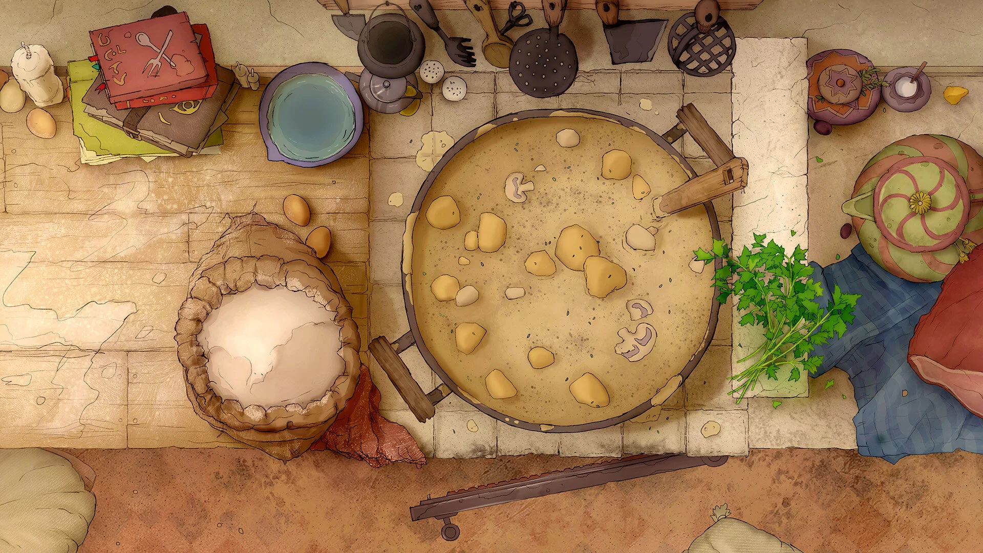 Giant Kitchen — Czepeku Maps