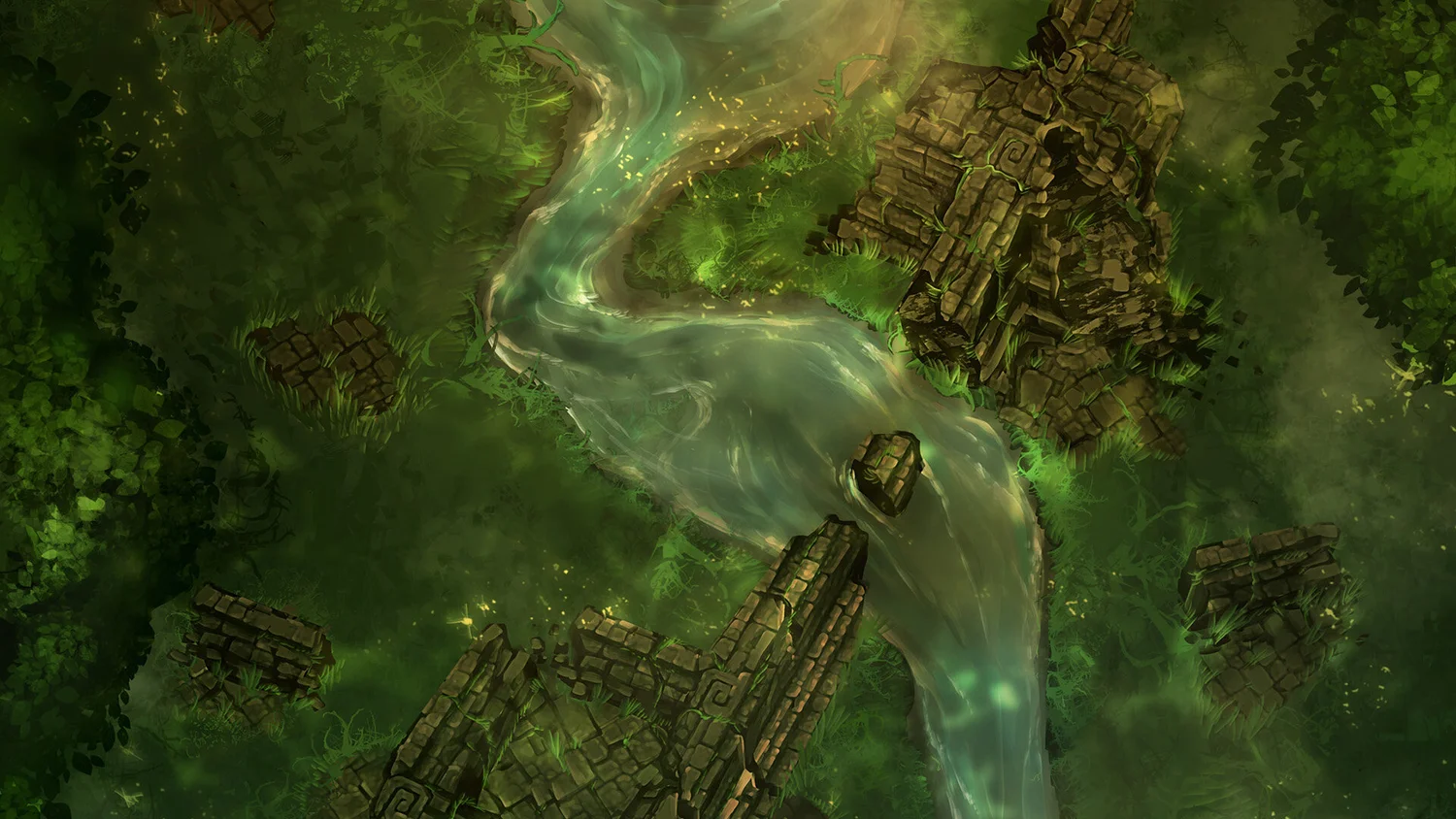 Green Dragon Lair — Cze and Peku Maps