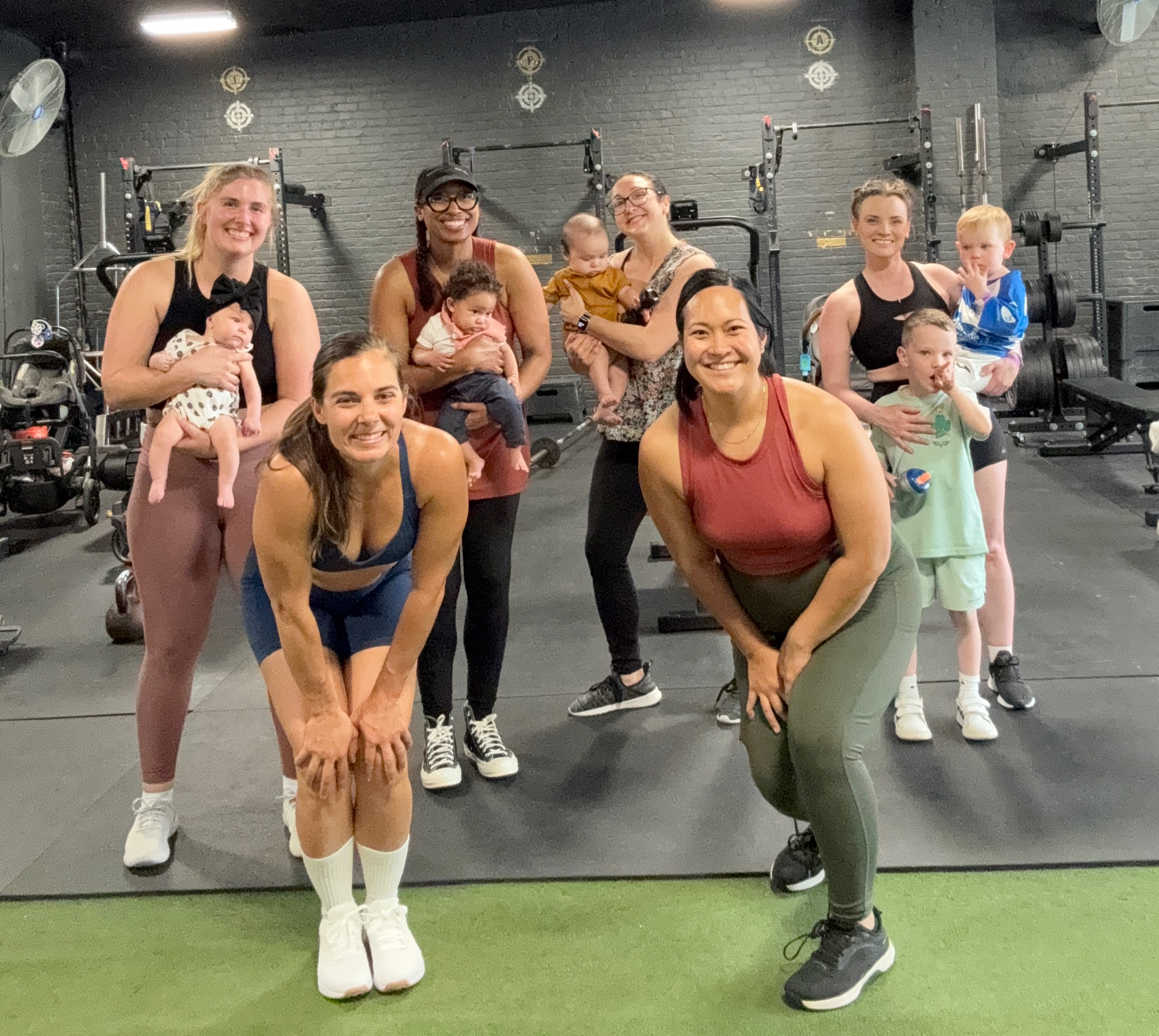 Mommy and baby exercise