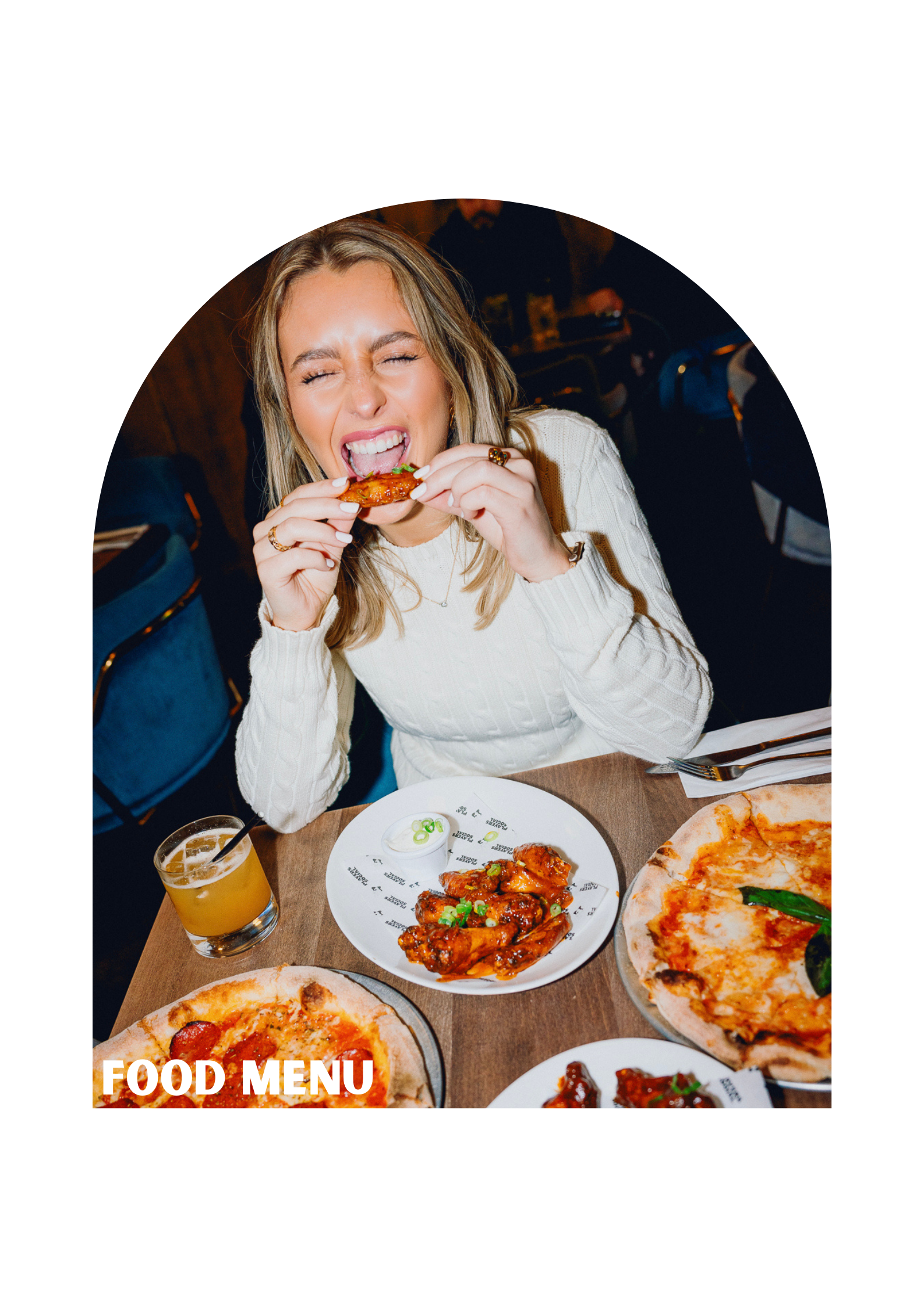 Food Menu Players Social East London Games & Cocktail Bar