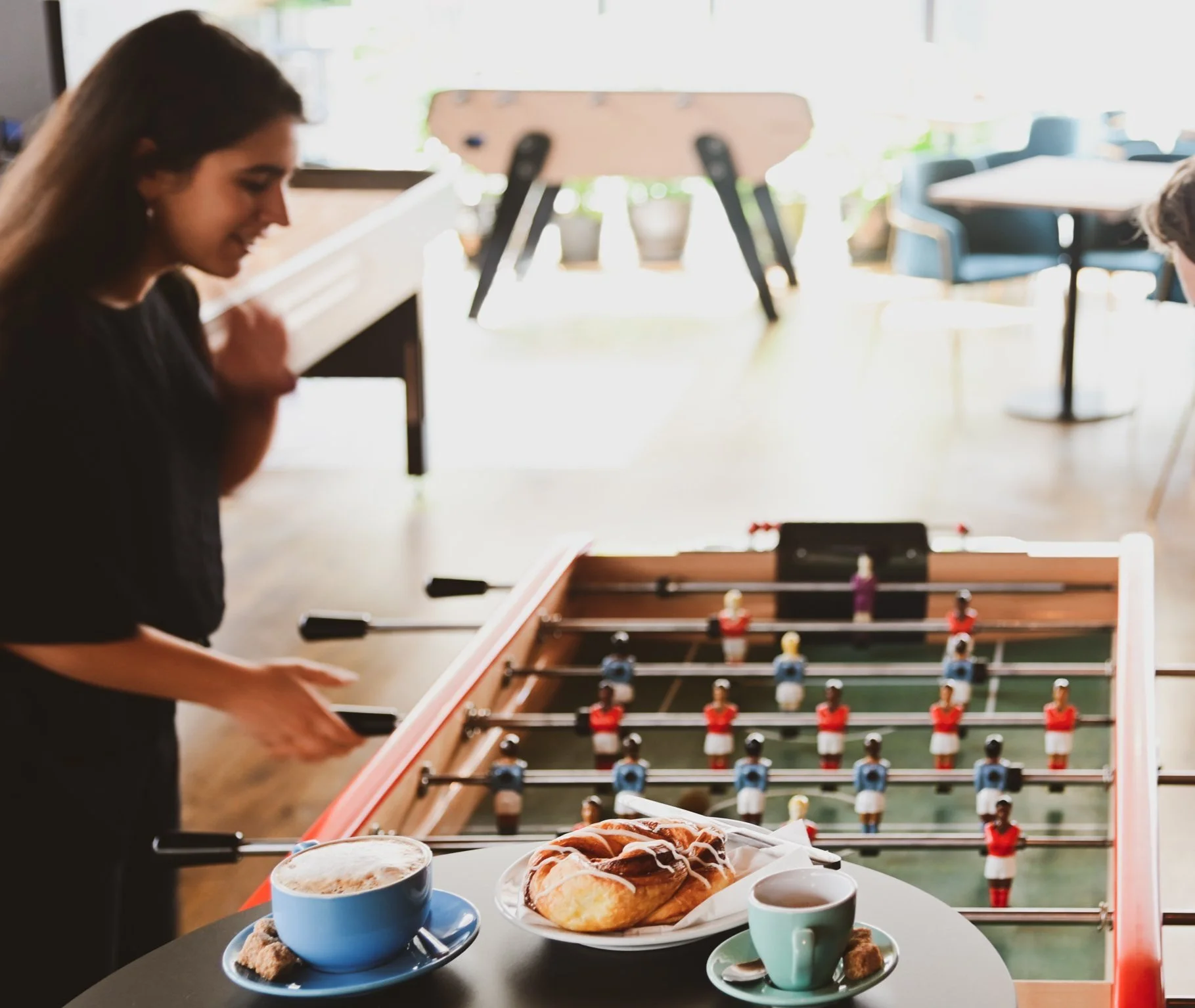 Foosball Table Bar Spitalfields, London Players Social