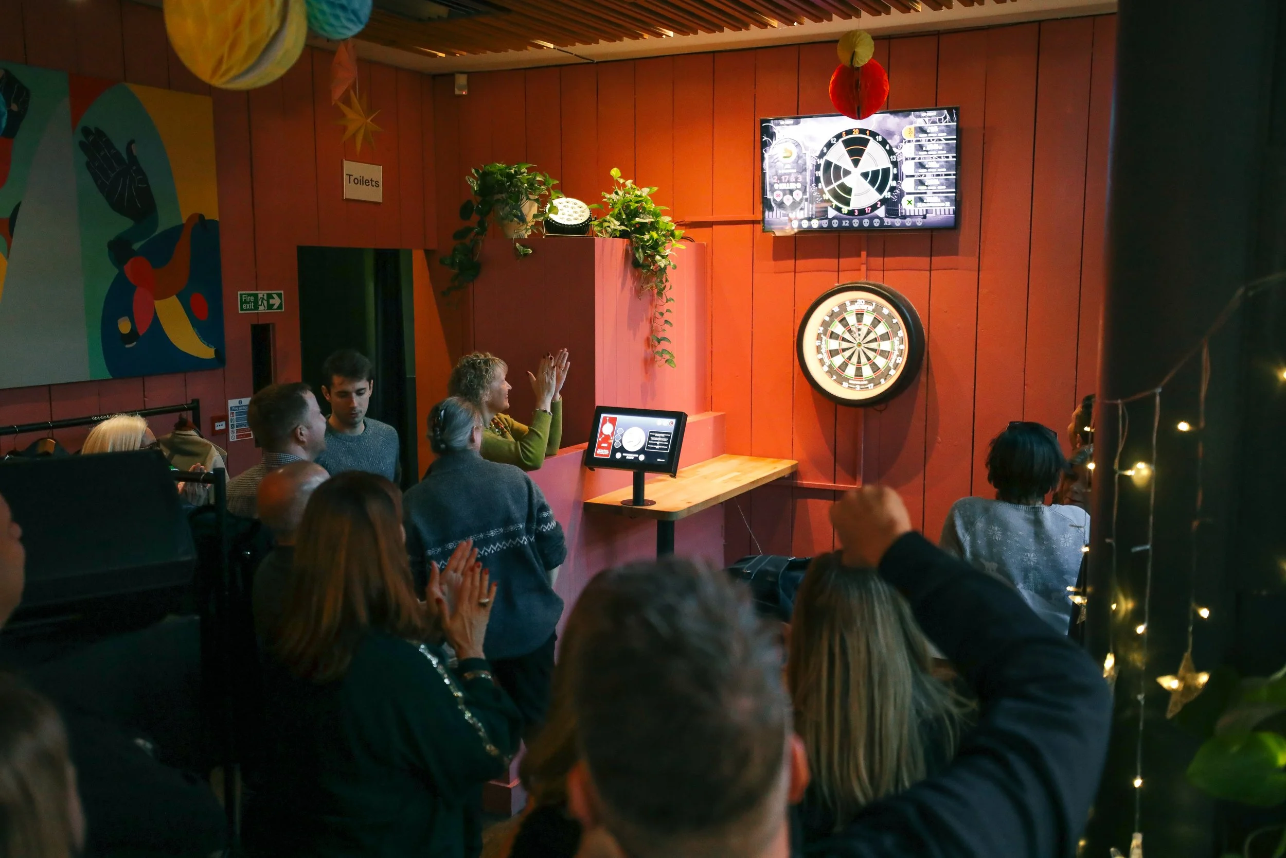Players Social Games & Cocktail Bar in Spitalfields Market, East London
