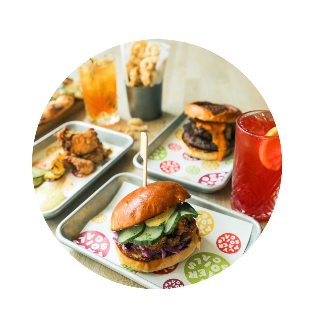 Food and drink at Players Social