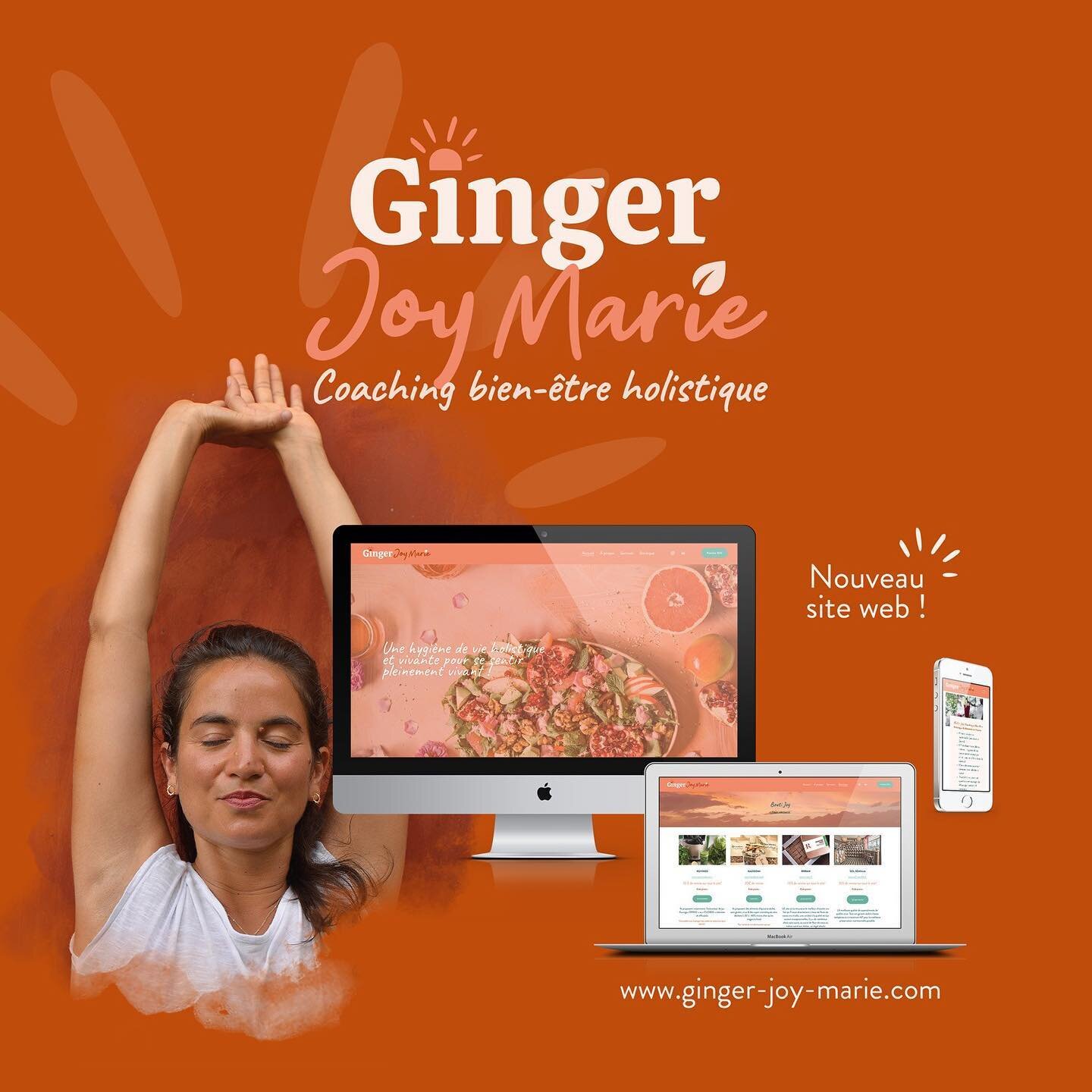 Yalla ! Je me lance, l'accouchement a enfin 😅 eu lieu, mon site est en ligne ! Youhouuuuuuu 🙌🙏🥰🧡 : 

Un immense merci &agrave; @sarah_attig , ma soeur qui a fait un travail extraordinnaire sur mon site internet 🙌🙏

https://www.ginger-joy-marie