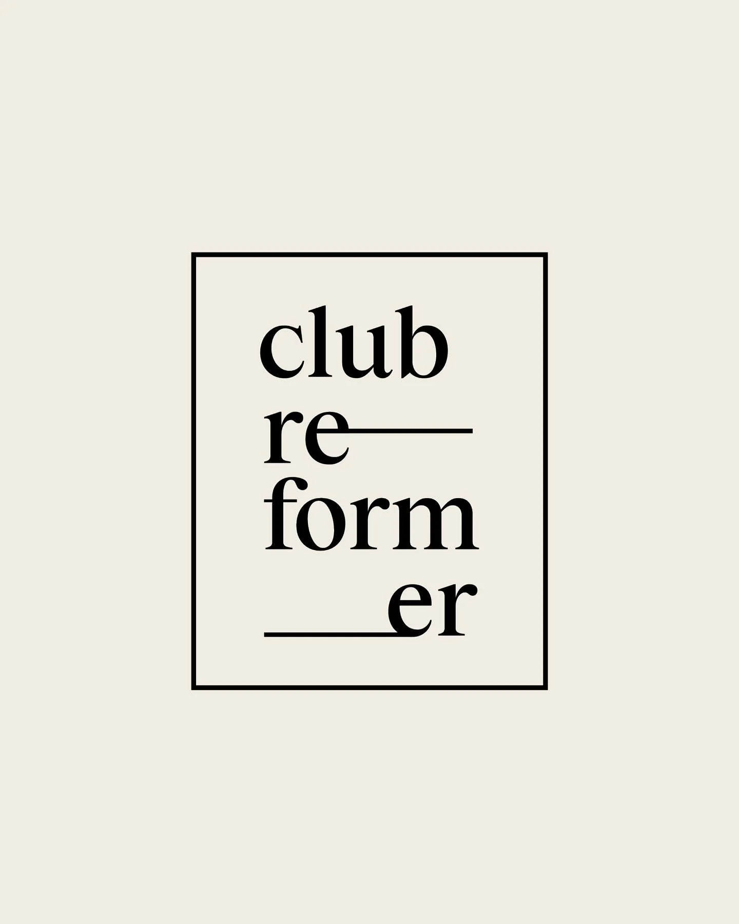 New Work // A brand identity and strategy for @clubreformer_studios , the newest kid on the block in Reformer Pilates, one of the fastest moving concepts within boutique fitness. 

Club Reformer is built on a decade of knowledge, as one of the founde