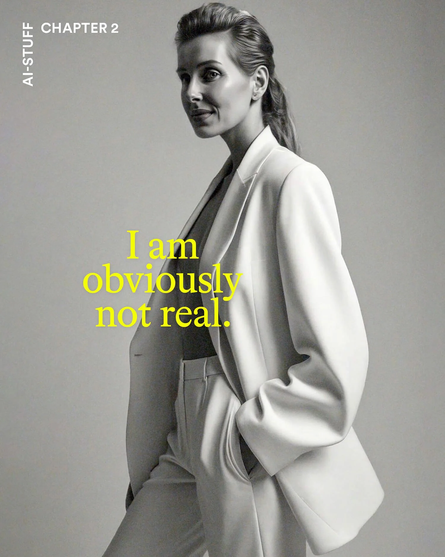 AI Chapter 2: Stay away from uncanny valley