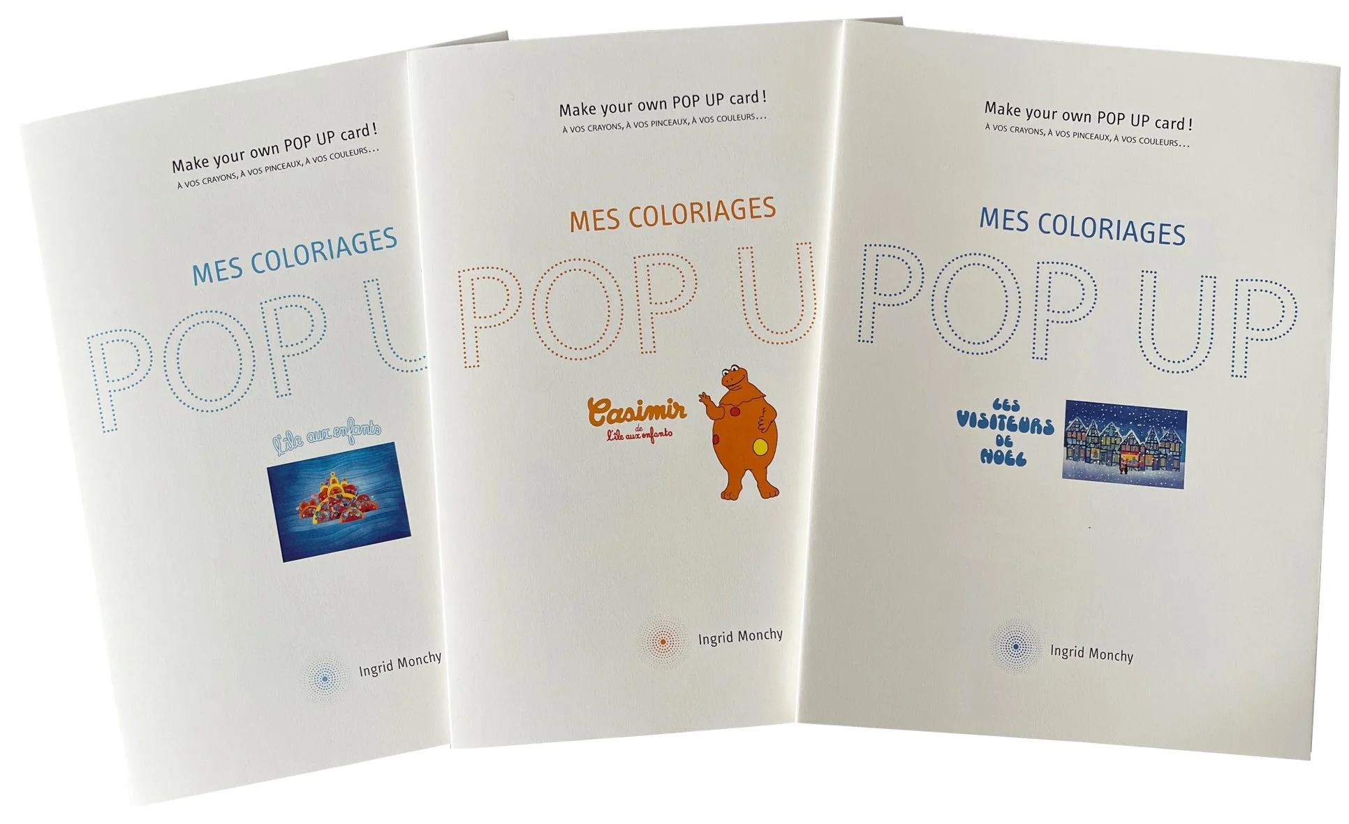 Les 3 coloriages popup Collector!
