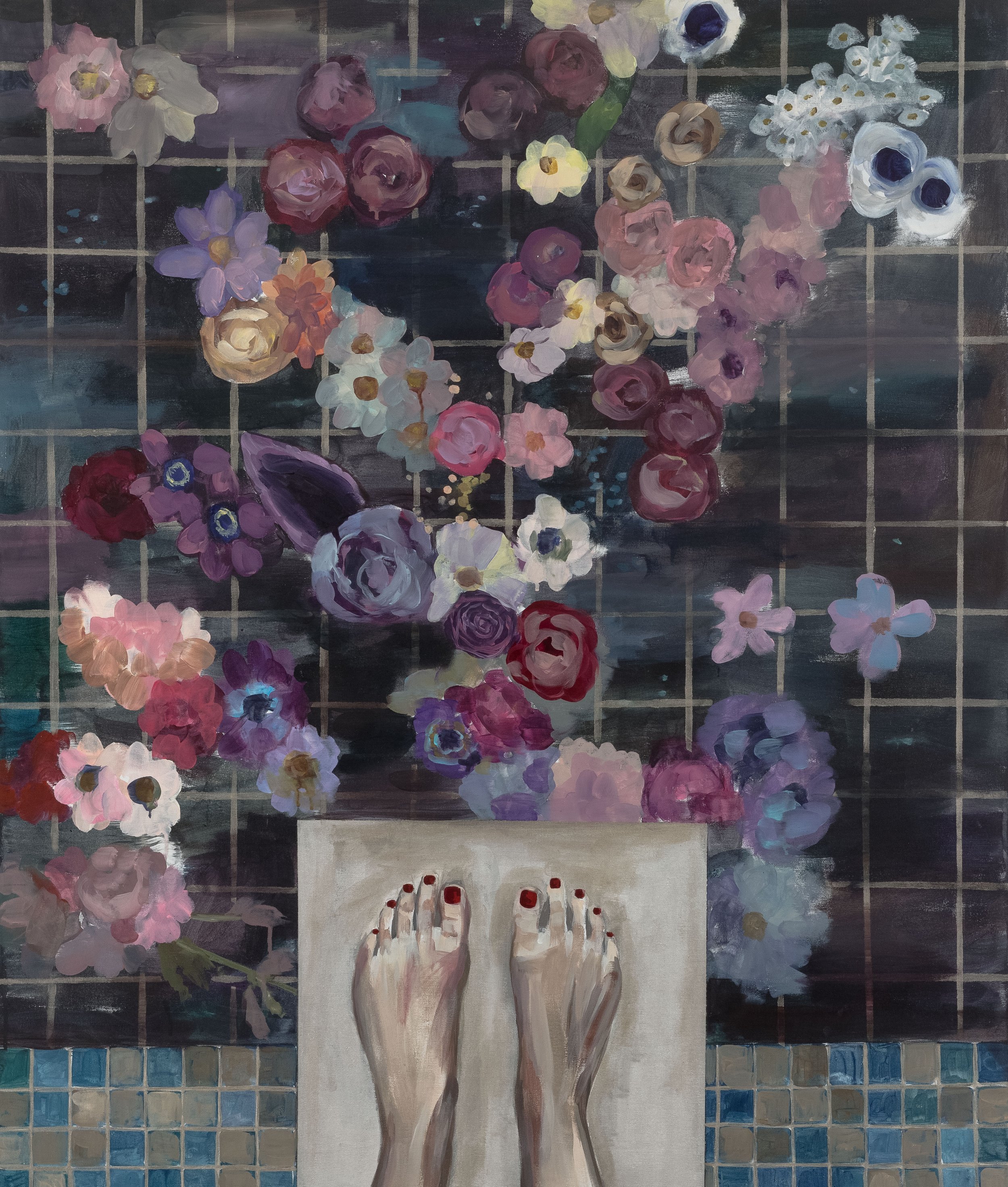 Gabrielė Šermukšnytė, Once upon a dream, acrylic on canvas, 130x110, 2017.jpg