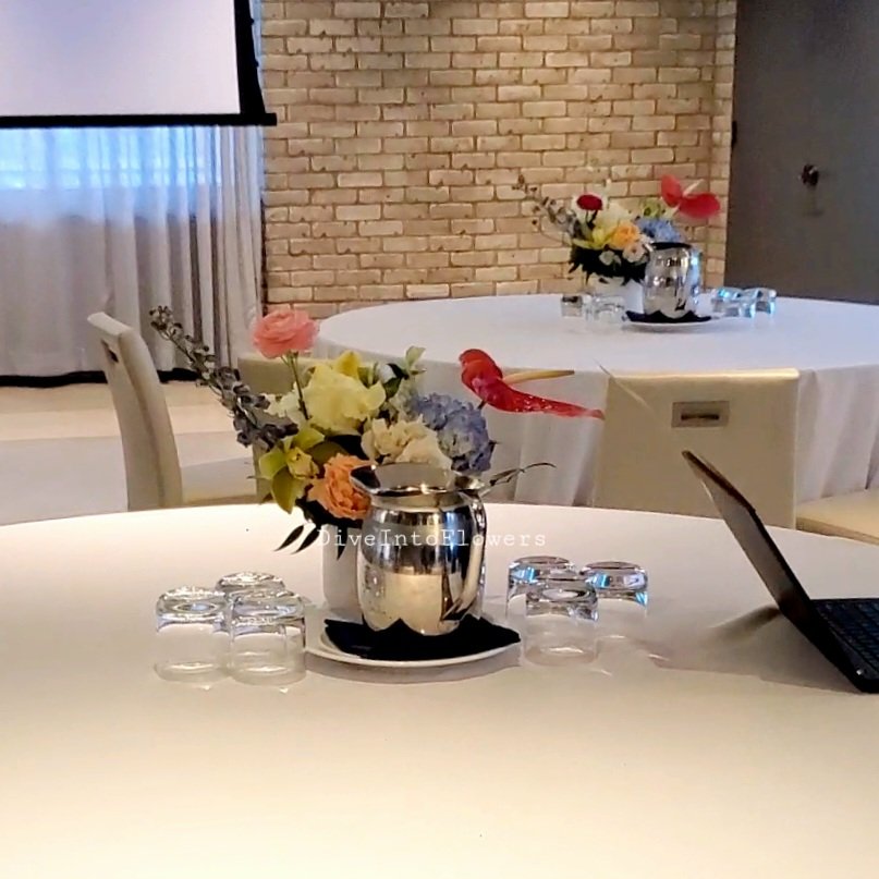 Corporate Event Flowers-DiveIntoFlowers