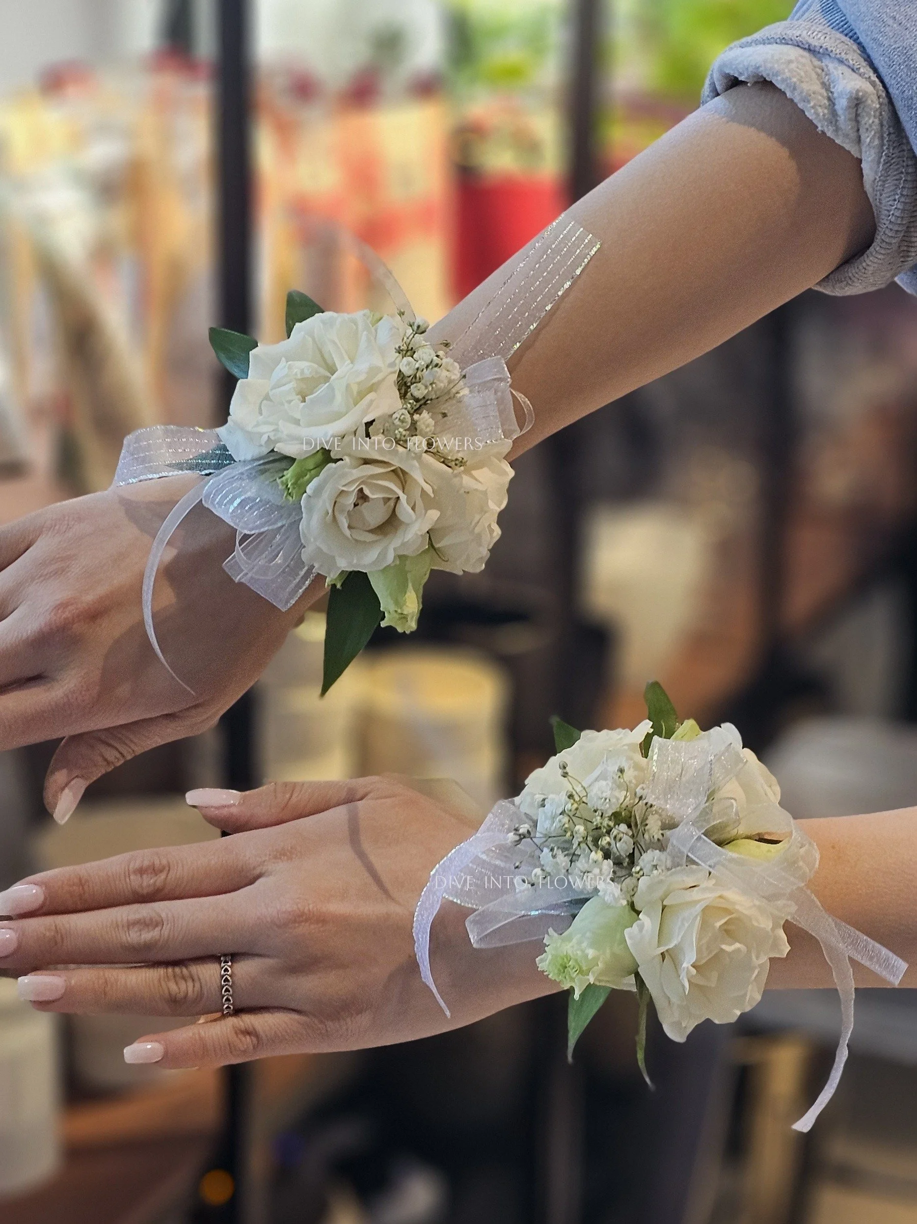 white-rose-prom-corsage-toronto