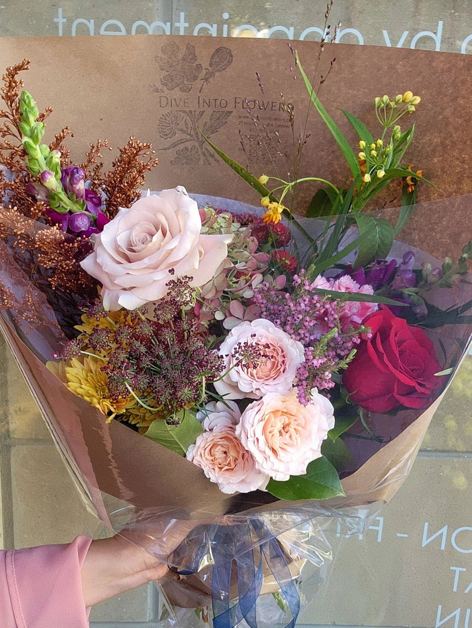 Fall season flowers - dive into flowers