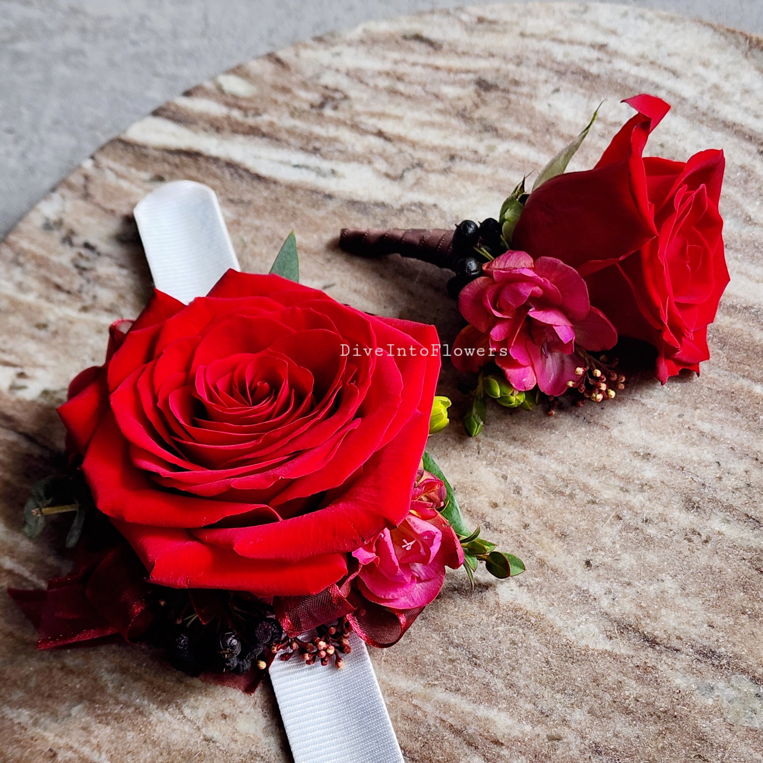 Prom Flowers Couple Set-DiveIntoFlowers.jpg