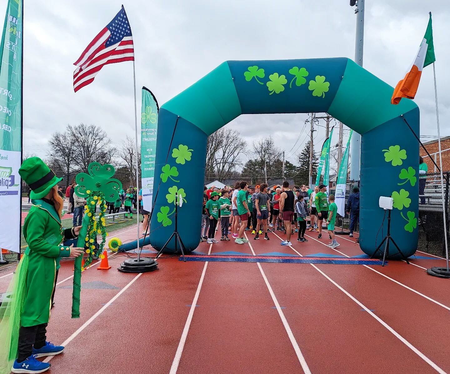 So happy to be a part of the Gunselman's Tavern Leprechaun Chase to support Empowering Epilepsy! If you know anyone who is living with Epilepsy, tell them about this wonderful non profit! If you are participating in the Cleveland Marathon consider jo