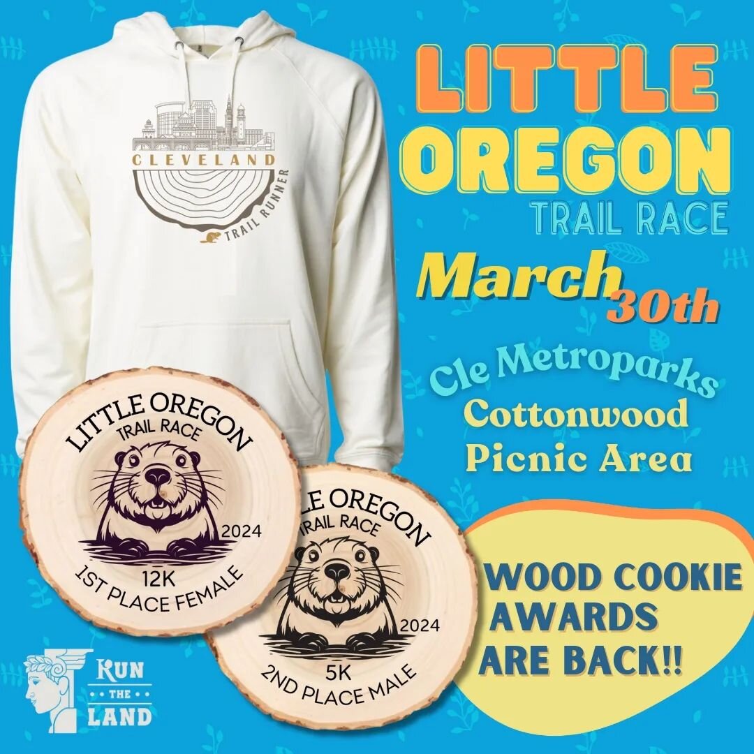 Wood cookies are back! Top 3 overall male and females from both 5K and 10K will receive one of these adorable awards!