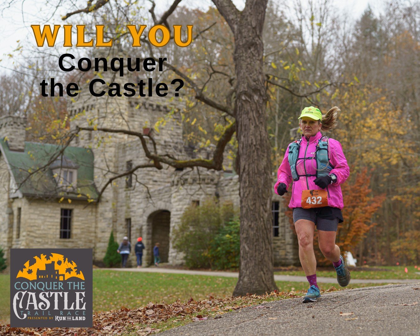 It's never too early to start thinking BIG and set your goals for a 100K this fall at Conquer the Castle!🏰

There are not many 100K racing options in Ohio, so if you are looking for a challenge to conquer this fall, then set yourself up for the 100K