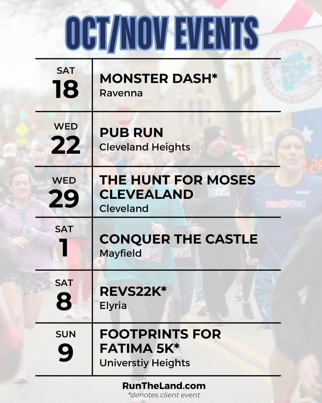 🍁 Are you making the most of this fall? Don&rsquo;t let the season pass you by!

Check out these upcoming races and fun runs that will get you moving, soaking in the crisp air, and enjoying all the fall vibes. 🏃&zwj;♀️🌤️🍂

Tag a friend and get re