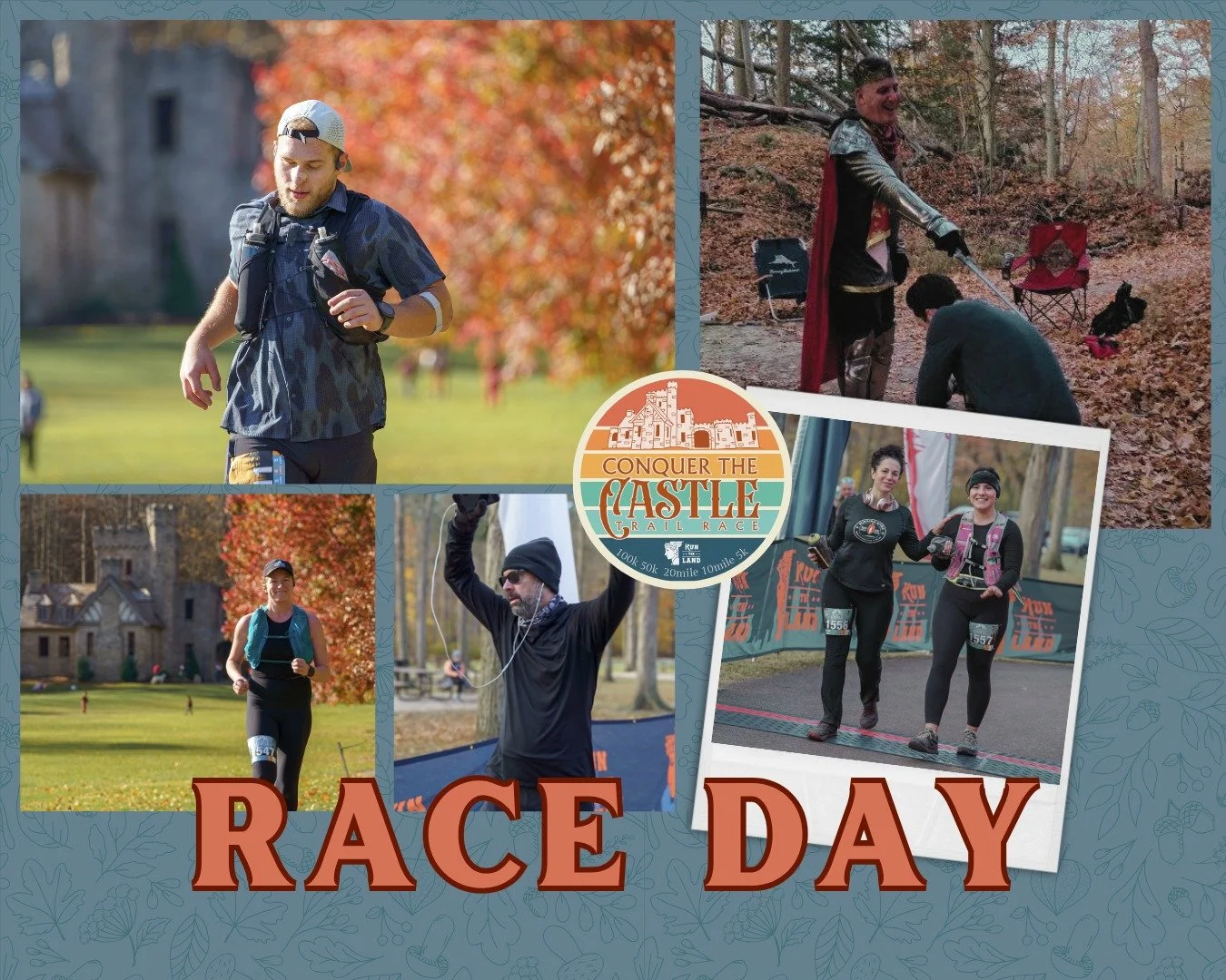 🏰 Race Day is Here, Brave Adventurers! ⚔️

The wait is over &mdash; it&rsquo;s time to Conquer the Castle! 🍂

Grab your gear, gather your crew, and get ready to take on the trails at North Chagrin Reservation. Whether you&rsquo;re running, rucking,