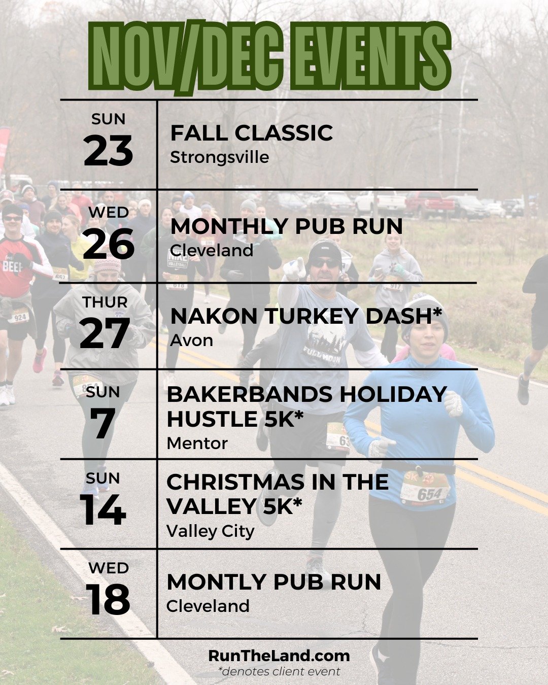 ❄️ The cold chill has arrived&hellip; but we all know Cleveland weather won&rsquo;t stay that way for long! 🌤️

Warmer days are bound to make a comeback before winter fully sets in&mdash;so get ready to embrace whatever Mother Nature throws our way.