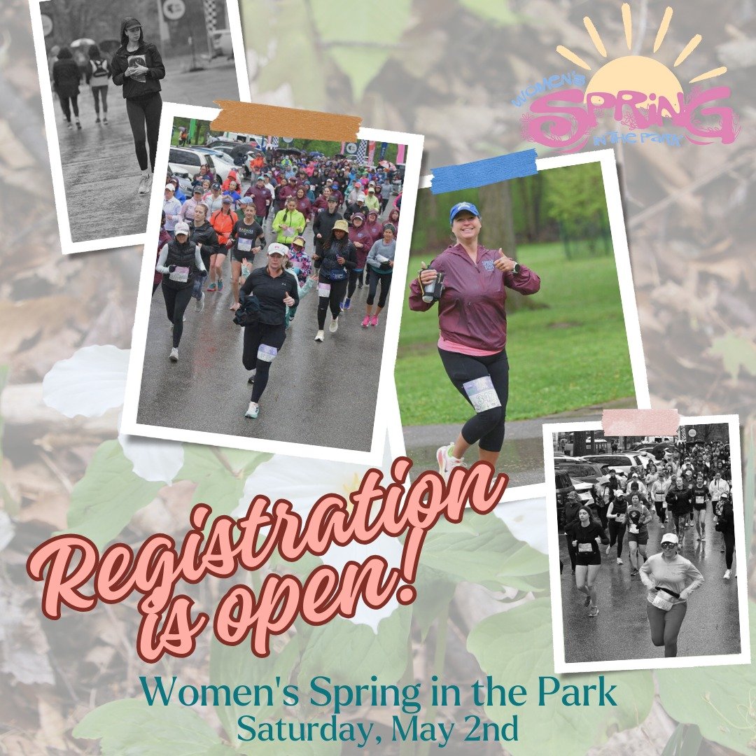 🌸 REGISTRATION IS NOW OPEN! 🌸

Women&rsquo;s Spring in the Park is back, and while it may be hard to envision that warmer weather is in the future, it is! 

This women's only race is on Saturday, May 2nd, starting and ending at the South Mastick Pi