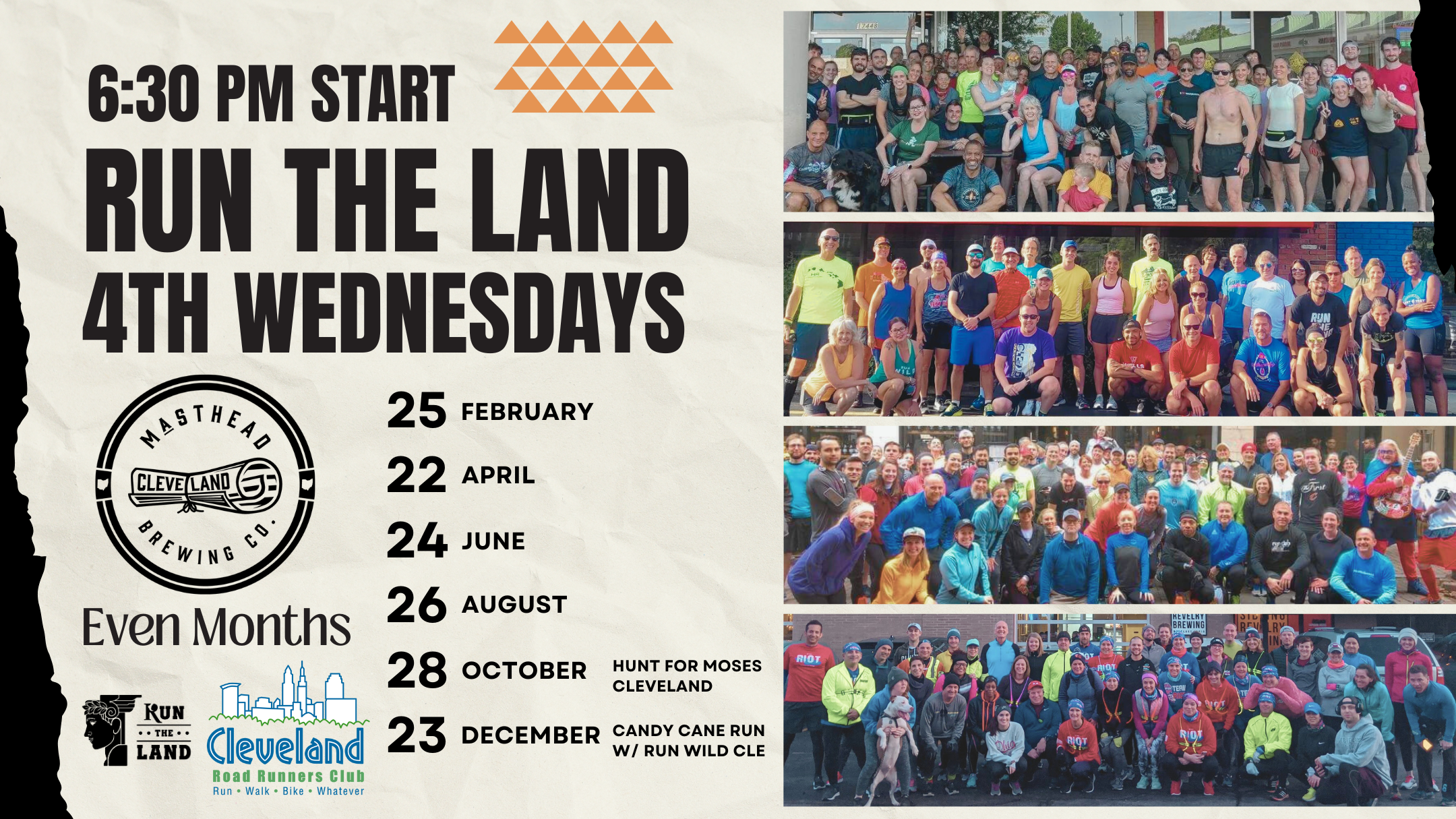 Run the Land - Monthly Pub Runs - Masthead