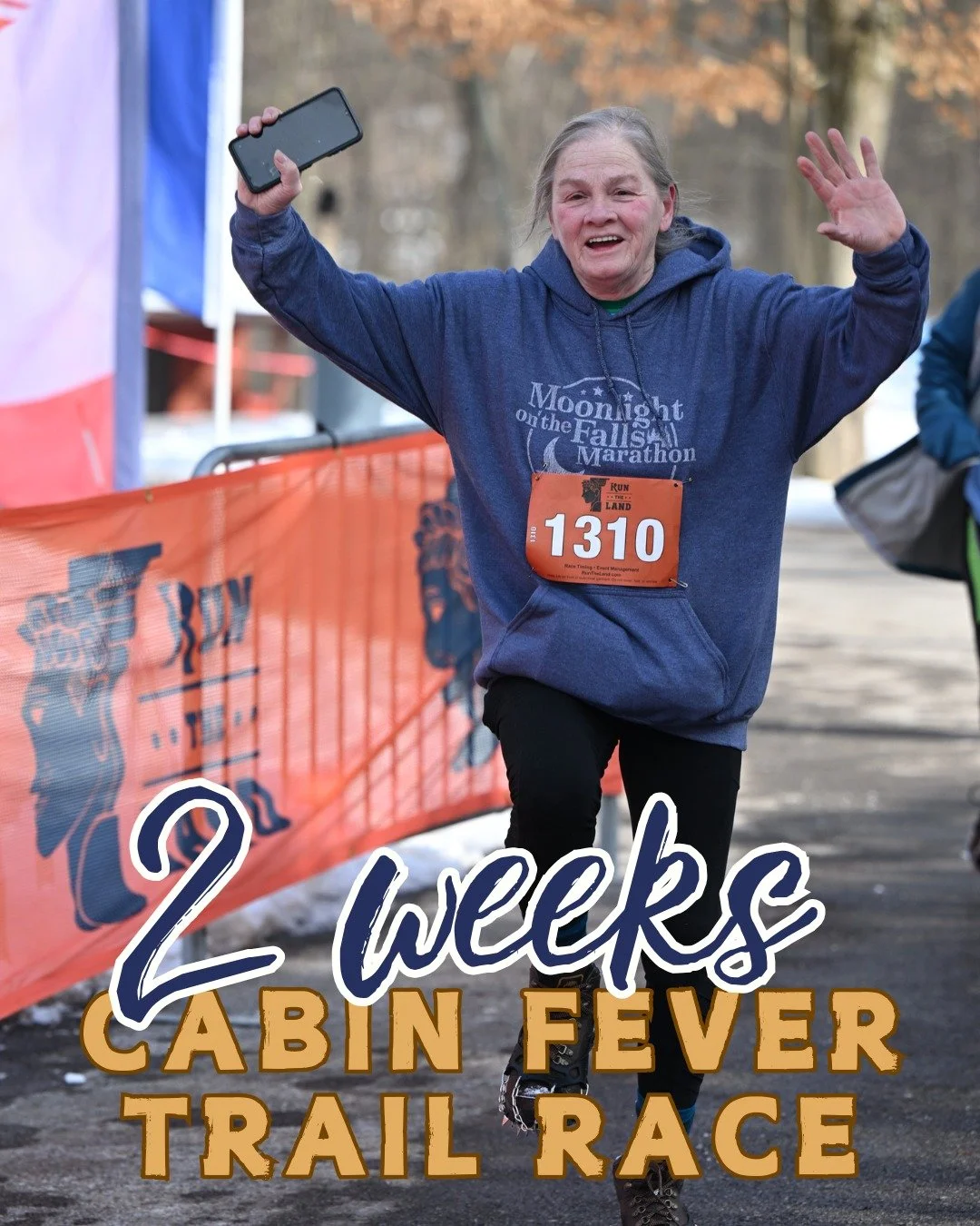 🔥 2 WEEKS TO GO! 🔥

Shake off that #CabinFever at the @richfieldhp! The Cabin Fever Trail Race is happening on Saturday, February 21st.

Lace up for the 5K or 5 Mile challenge, then treat yourself to the ultimate post-race party: build-your-own s'm