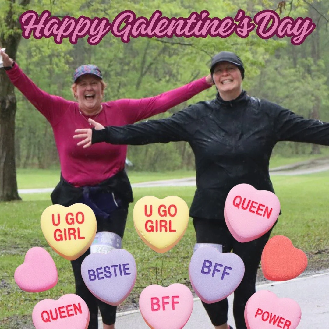 Happy Galentine's Day, Queens! 👑💖

Today, we're celebrating the amazing bonds of female friendship, support, and empowerment! What better way to lift up your girl gang than by running the Women's Spring in the Park 10K/5K together?

This women's-on