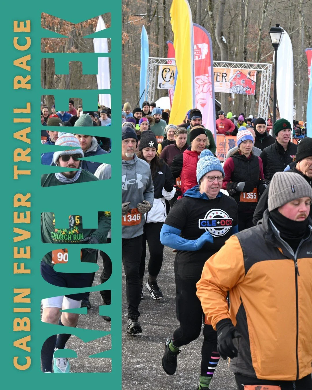 🔥 RACE WEEK ALERT! 🔥

It's officially race week for the FIRST Run The Land event of 2026!

The snow is melting, the forecast is looking GREAT for Saturday, and that means one thing... MUD! 🤩 Embrace the mess and join us for the Cabin Fever Trail R