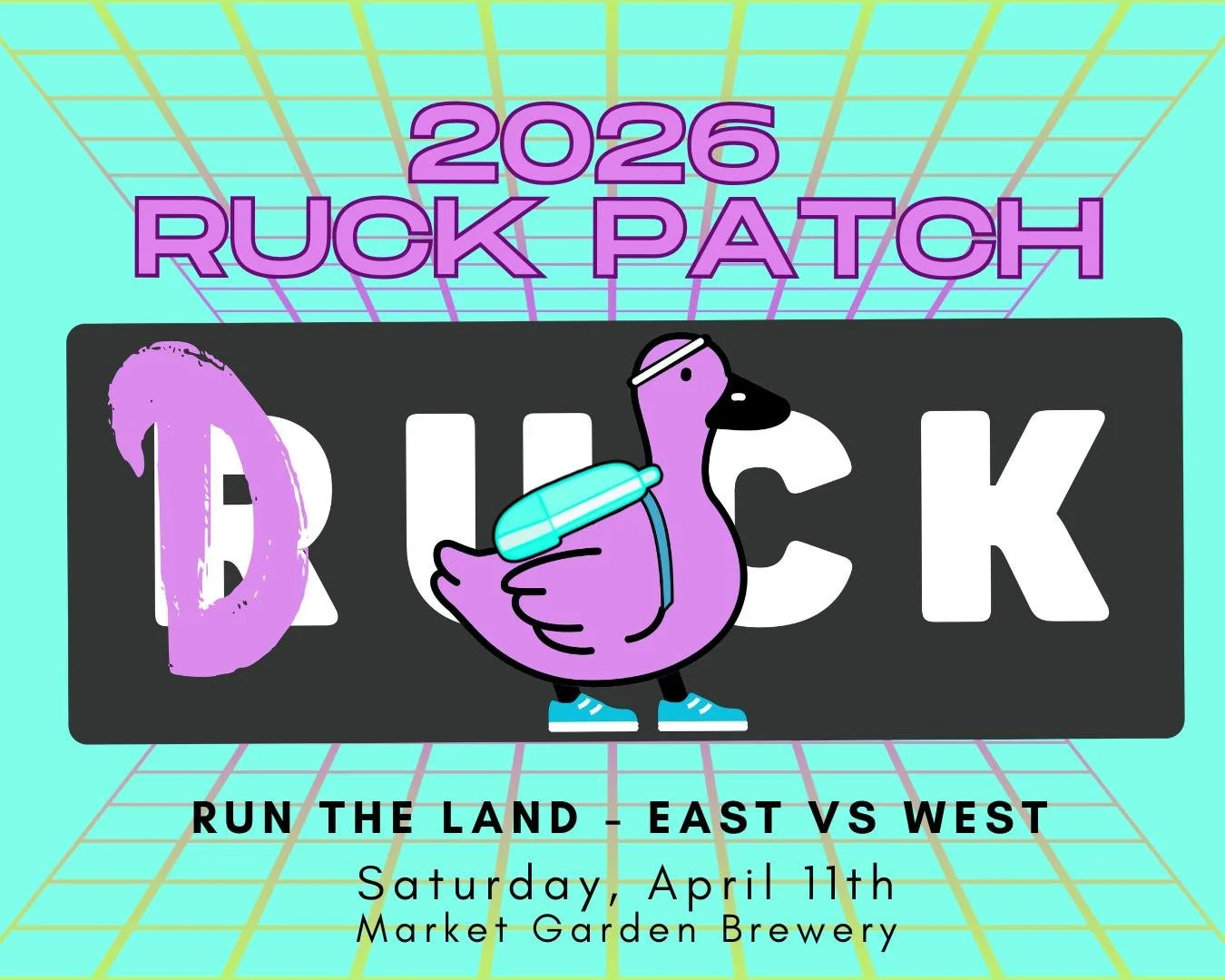 🎒🔥 Check out the custom 2026 Run The Land: East vs West ruck patch!

Ruckers, this one&rsquo;s for you. Take on the challenge with ruck divisions in the 5K, 10K, and Half Marathon and earn this awesome patch when you hit the course.

Grab your pack