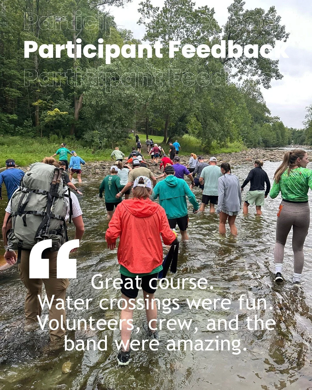 Feedback like this is exactly why Flusslauf is such a memorable trail experience. 🌙🌲

From the fun water crossings to the incredible volunteers and crew, and of course the live German band bringing the energy, Flusslauf is more than just a race&mda