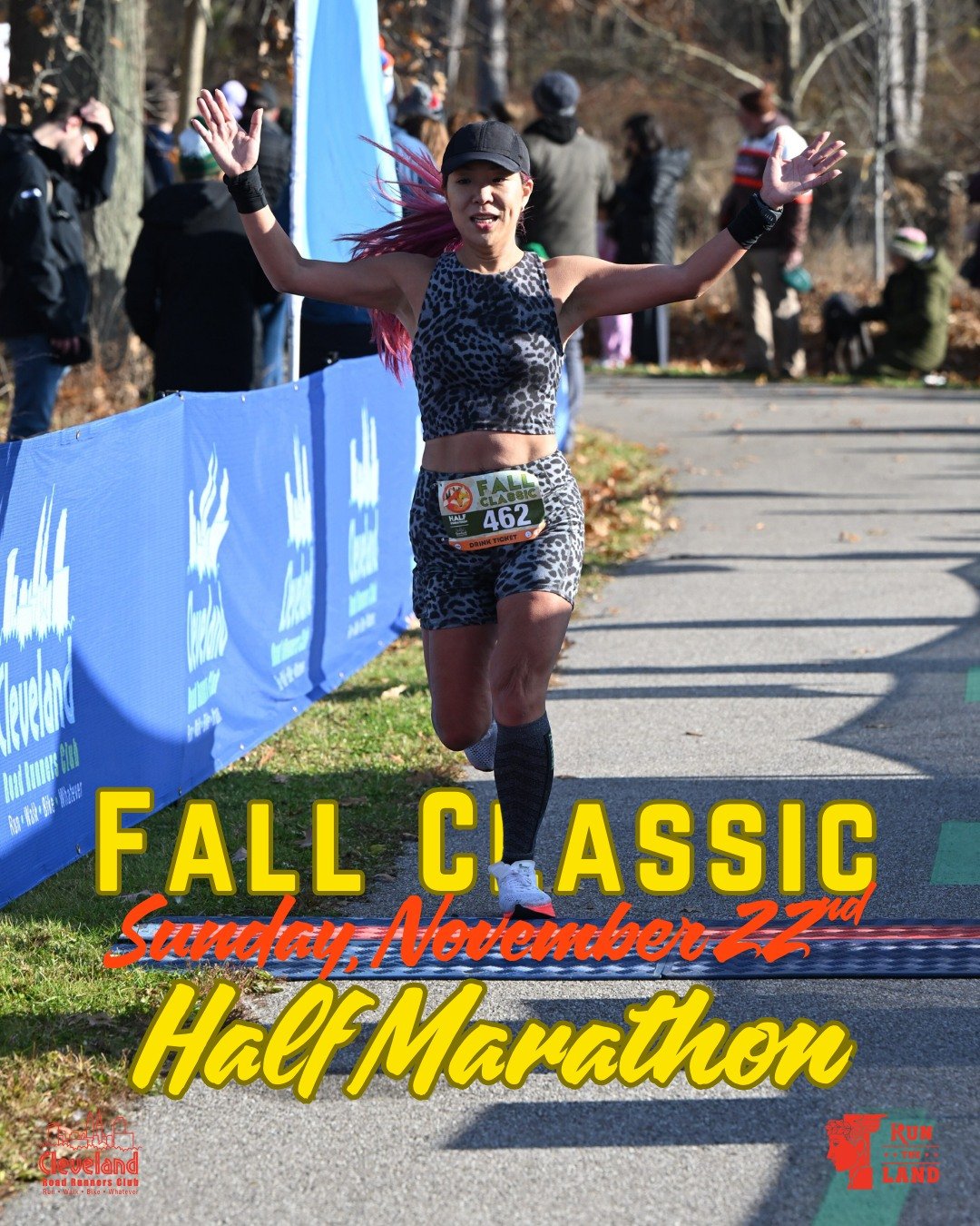 🏃&zwj;♂️ 8 Months Until the half marathon at the Fall Classic 🍁🦊

Now&rsquo;s the perfect time to set your half marathon goal and start planning for race day on Sunday, November 22nd.

Ready to take on the challenge solo? Or want to share the mile