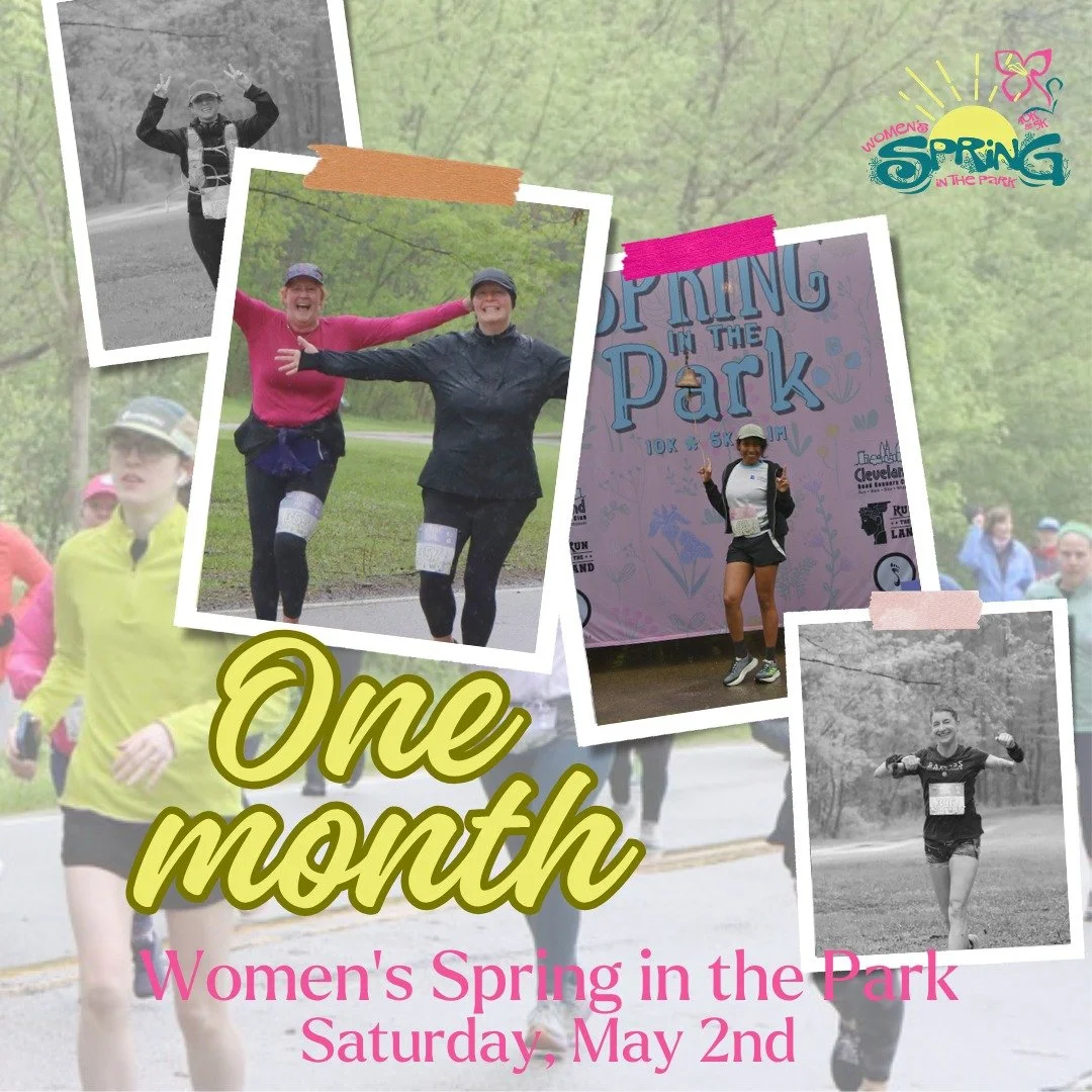 🌸 ONE MONTH until race day! 🌸

The countdown is on for the Women&rsquo;s Spring in the Park! 🏃&zwj;♀️💜

Choose your distance:
✨ 1 Mile (run or walk)
✨ 5K (run, walk, or ruck)
✨ 10K (run or walk)

And get ready for an incredible race-day experienc