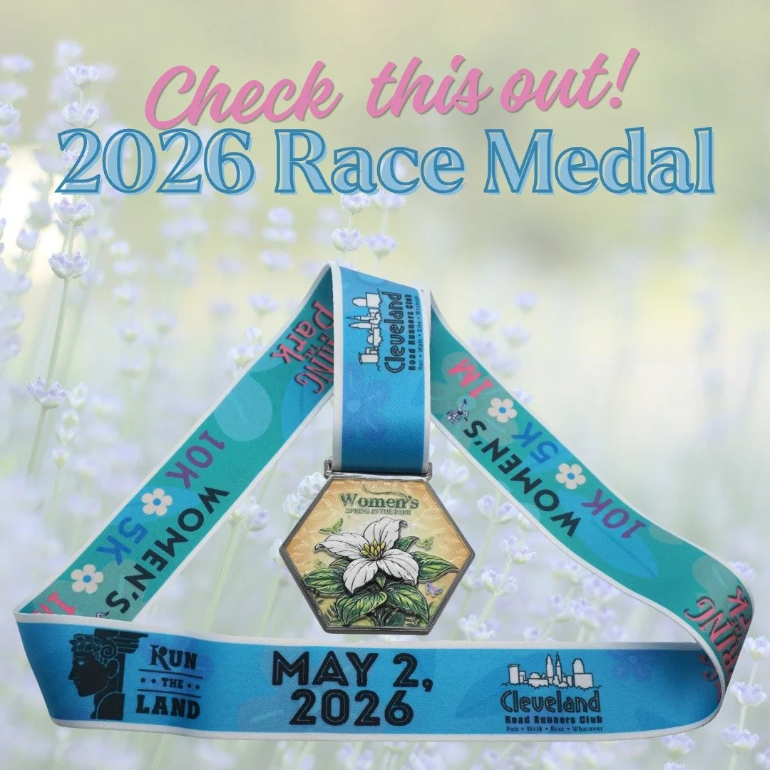 🌸 2026 Medal Reveal! 🌸

The official Spring in the Park Women&rsquo;s 10K/5K medal is HERE &mdash; and this year, we&rsquo;re celebrating Ohio in the most beautiful way. Say hello to our 2026 design inspired by the state wildflower: the Trillium!

