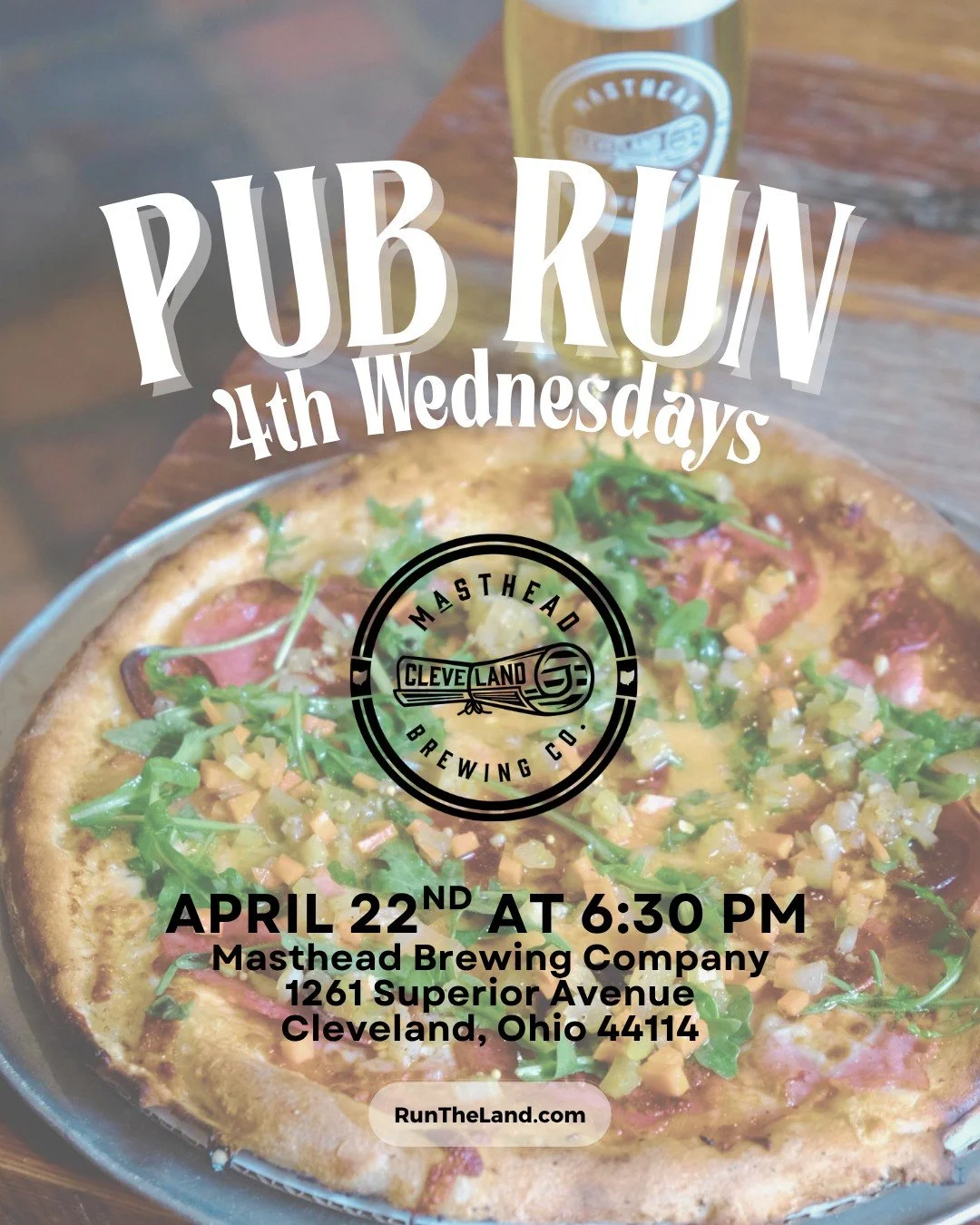 🍻🏃&zwj;♀️ What are your plans every 4th Wednesday? 

Join us for our FREE monthly Pub Runs&mdash;the perfect mix of miles, community, and good vibes! 

Choose your distance:
🗺 3 miles or 6 miles
👟 Run, ruck, walk&mdash;whatever your style! 
Stick