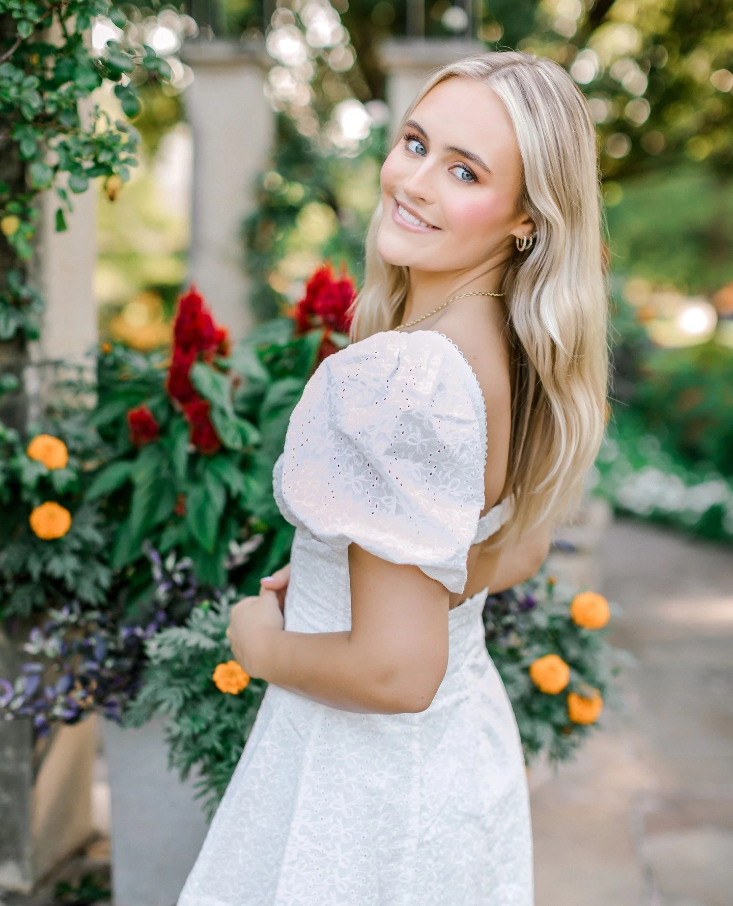 MIA | So sweet!!! She has the best off camera glance I may have ever seen.  It's as if she's shy, but actually she's not.  She gives old Hollywood glam completely... like she's ready to walk any red carpet and OWN it.  Such a beautiful session!⁠
⁠
⁠
