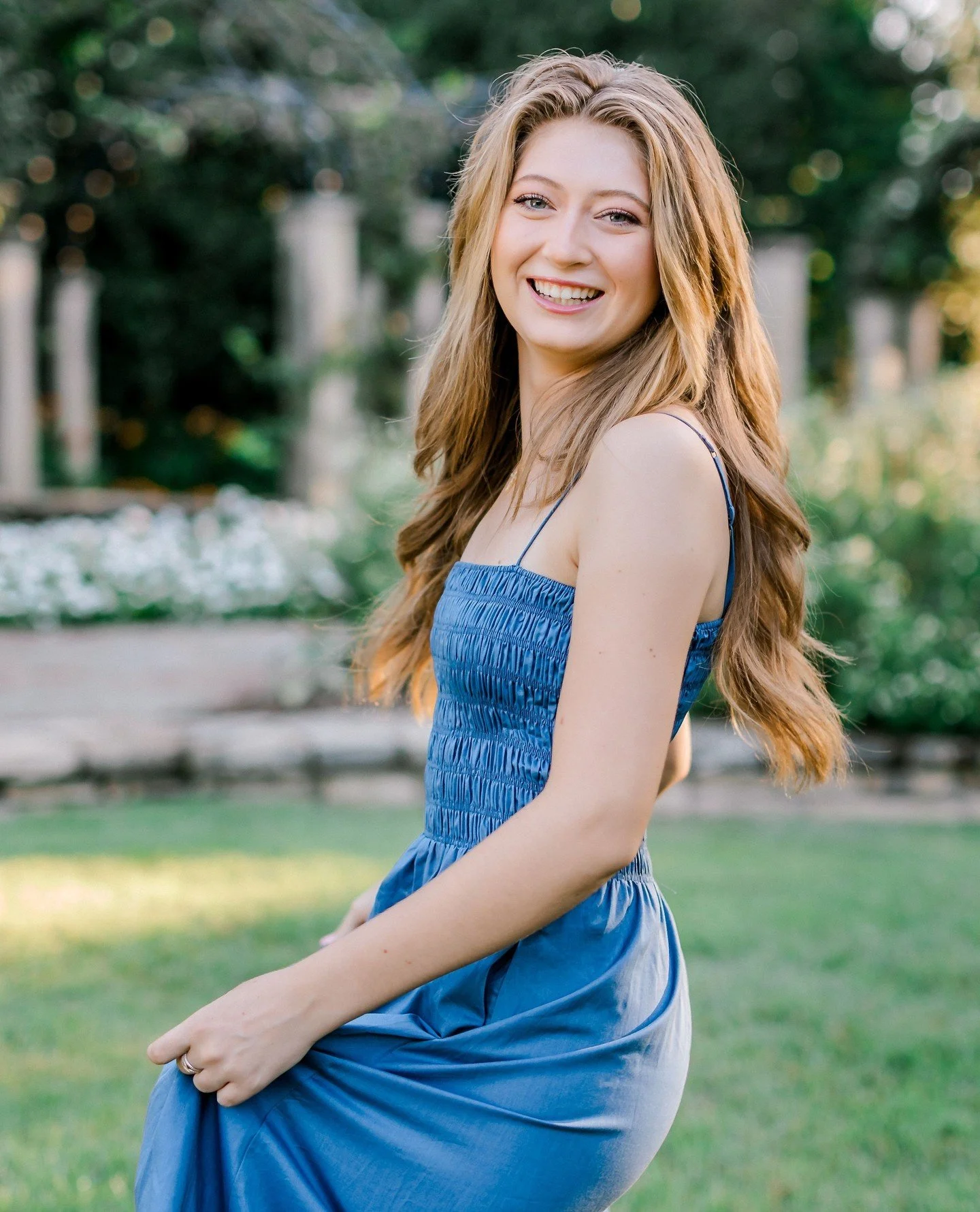 OLIVIA | Holy gorgeous and my LAWD, her hair!!! Jealous doesn't cover how I covet her hair.  She is poised and elegant, kind and witty.  I am super excited to see your next steps Olivia!  Thanks for a gorgeous morning. ⁠
⁠
⁠
⁠
#FortWorthPhotographer 