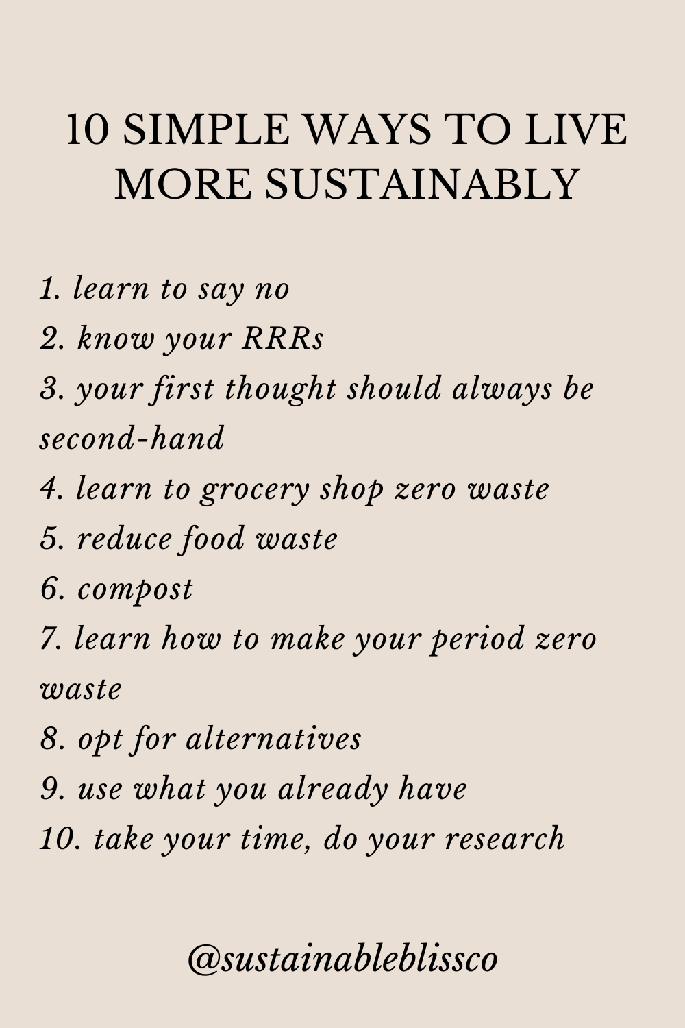 Find Your Alternative: 10 Simple Ways to Live More Sustainably ...