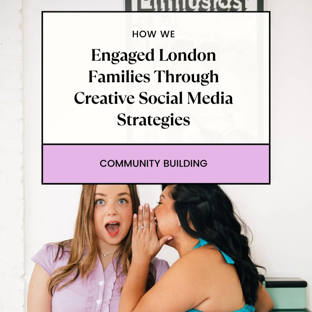 How We Engaged London Families Through Creative Social Media Strategies