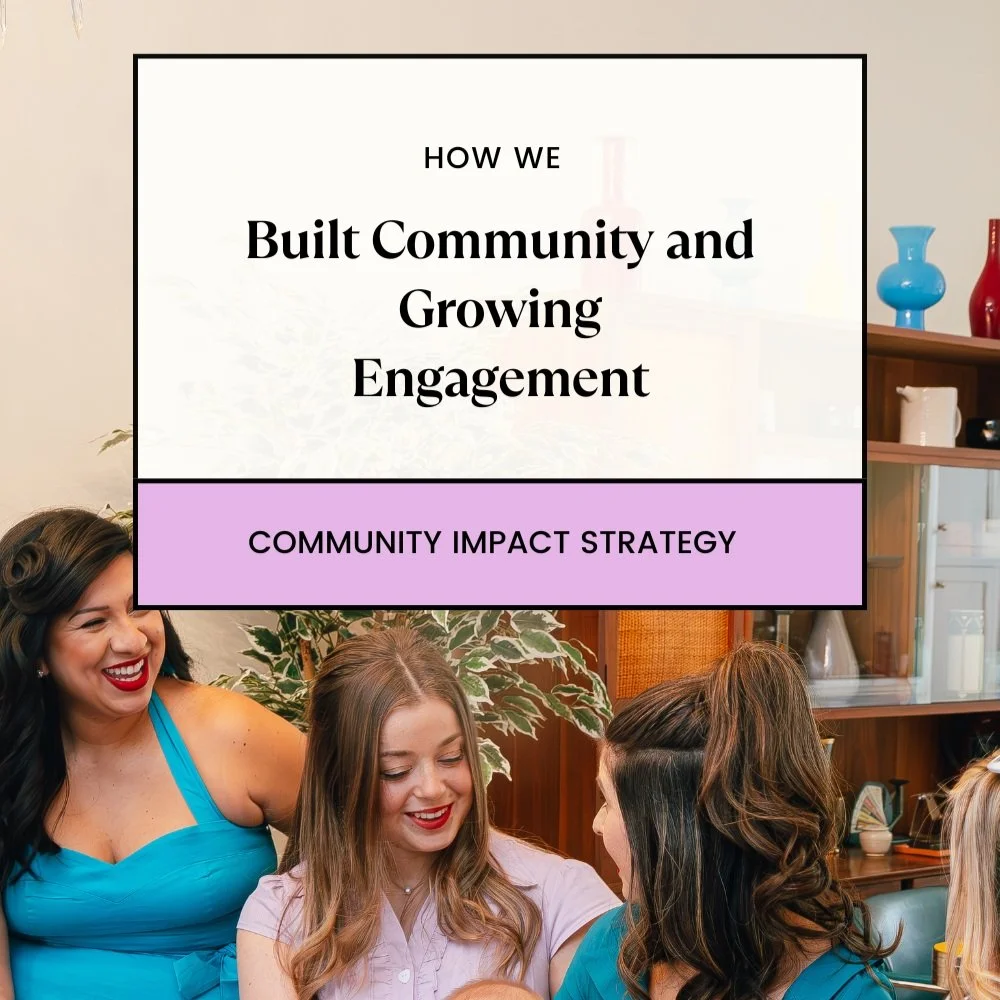 How We Built Community and Growing Engagement