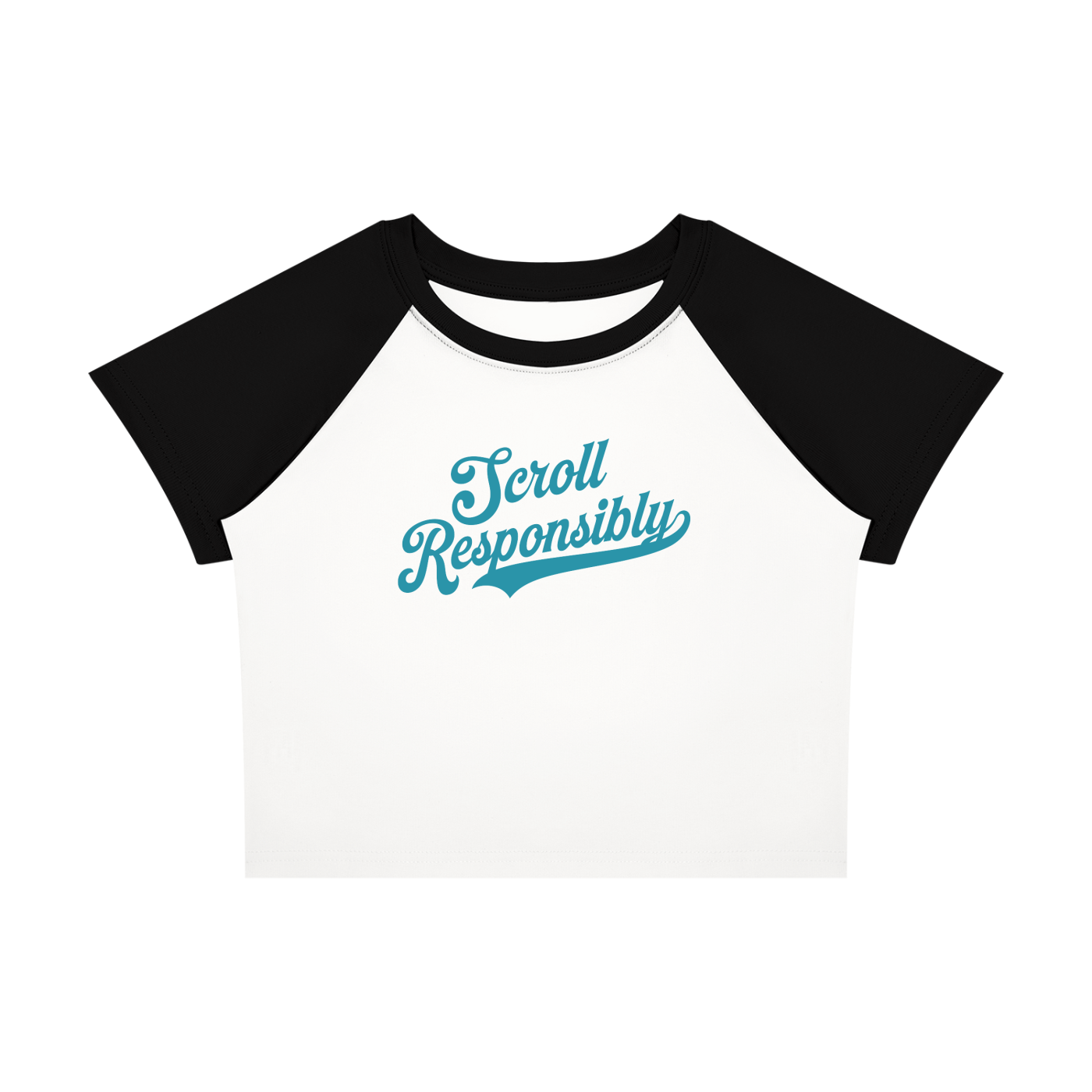 Scroll Responsibly Baby Tee