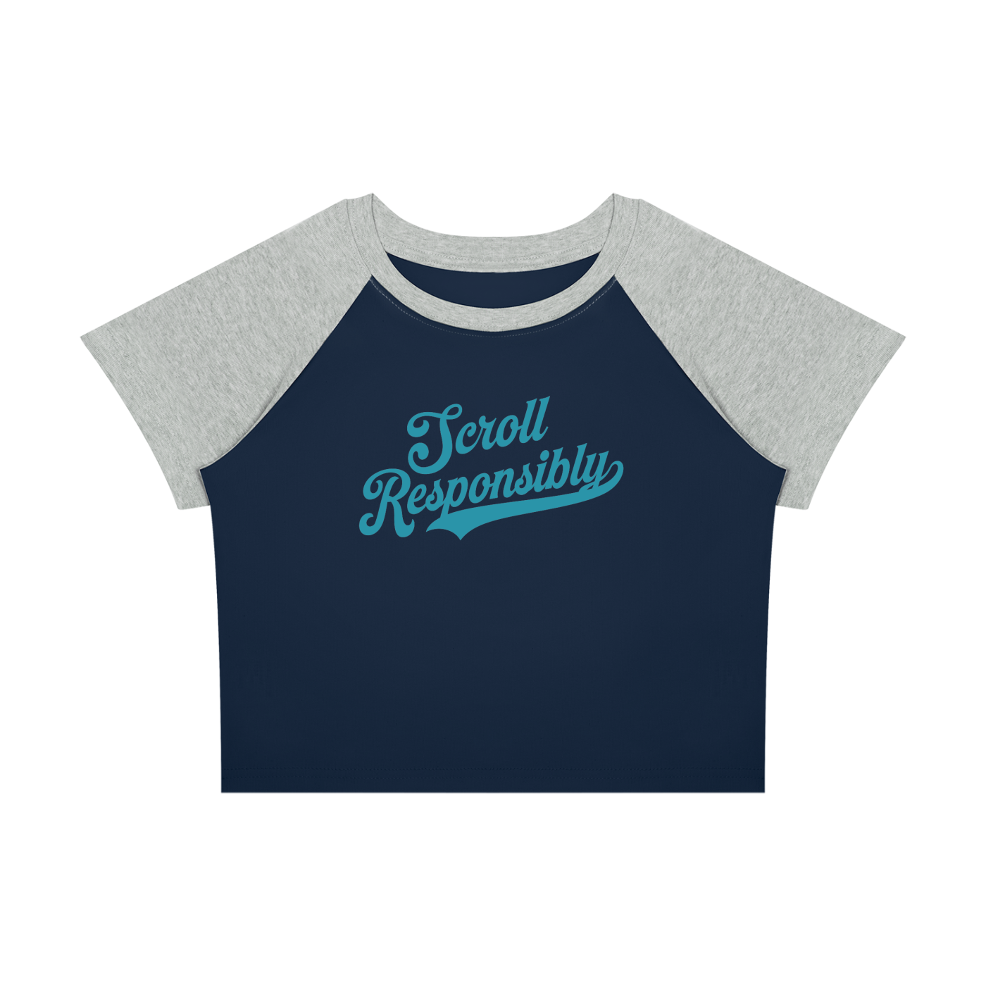 Scroll Responsibly Baby Tee