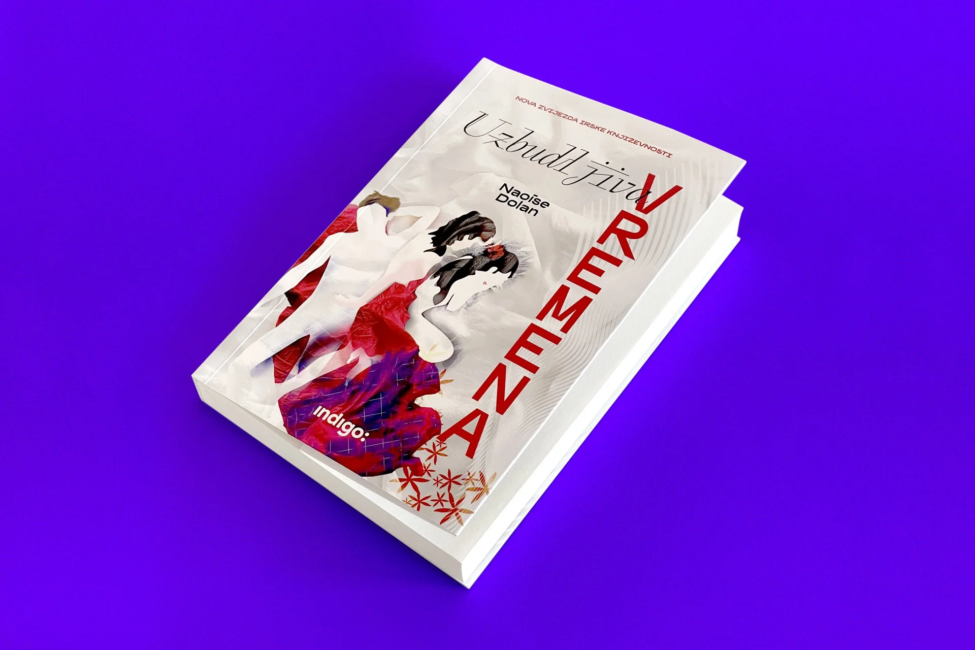 Alira Hrabar je osmislila dizajn korica knjige Uzbudljiva vremena mlade irske autorice Naoise Dolan.